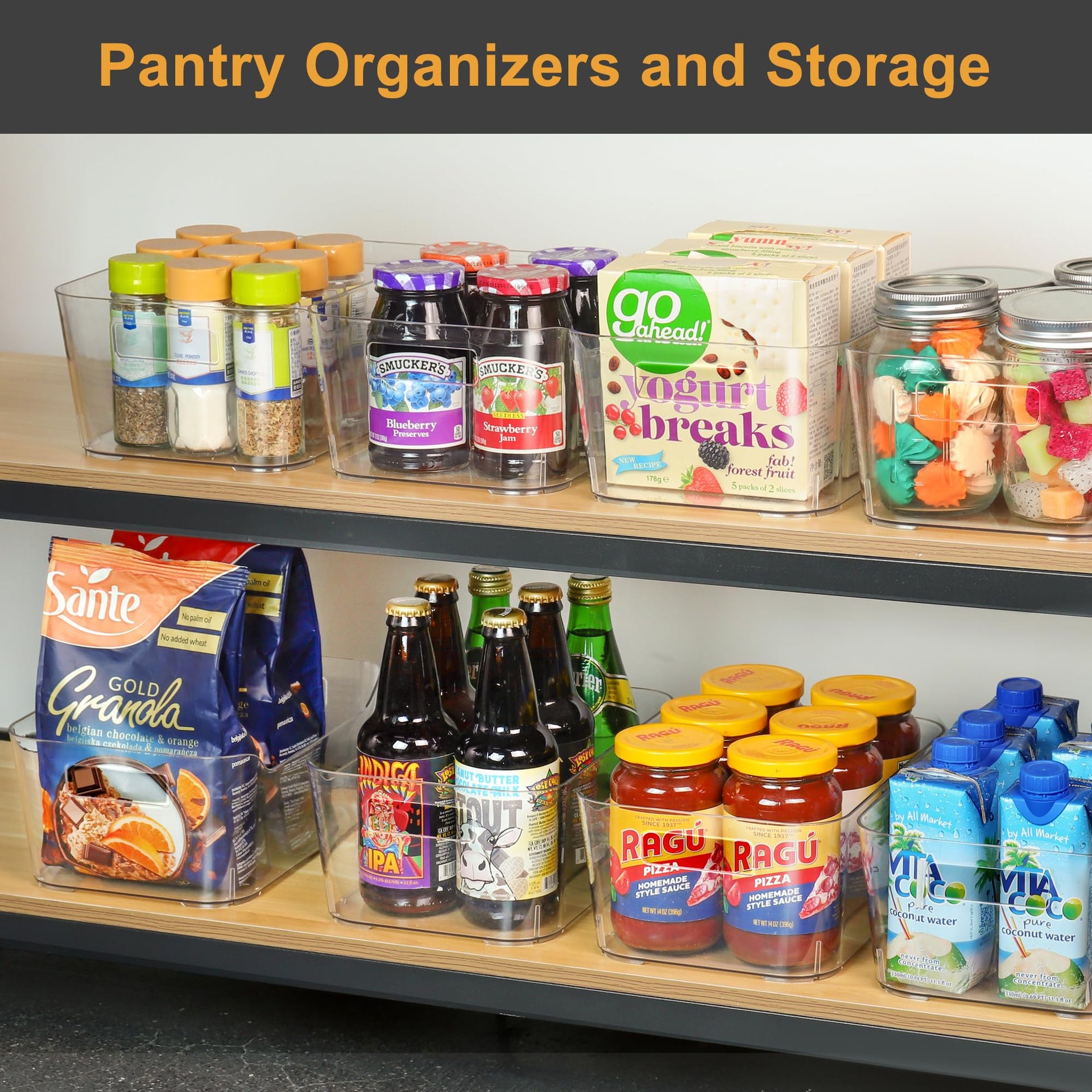 Pantry Organizers and Storage (12 Count)