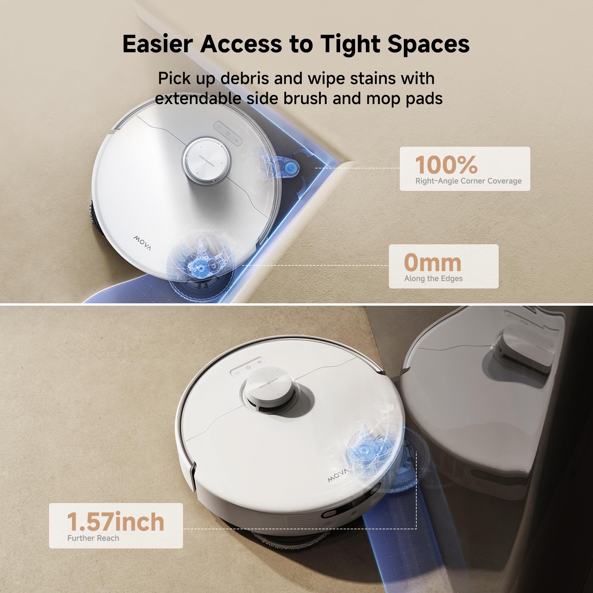 P50 Pro Ultra Robot Vacuum and Mop