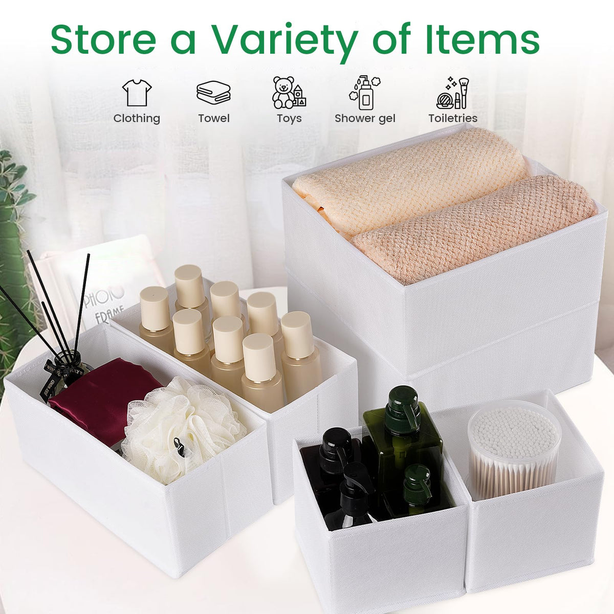 16 Pack Underwear Drawer Organizer (16 Count)