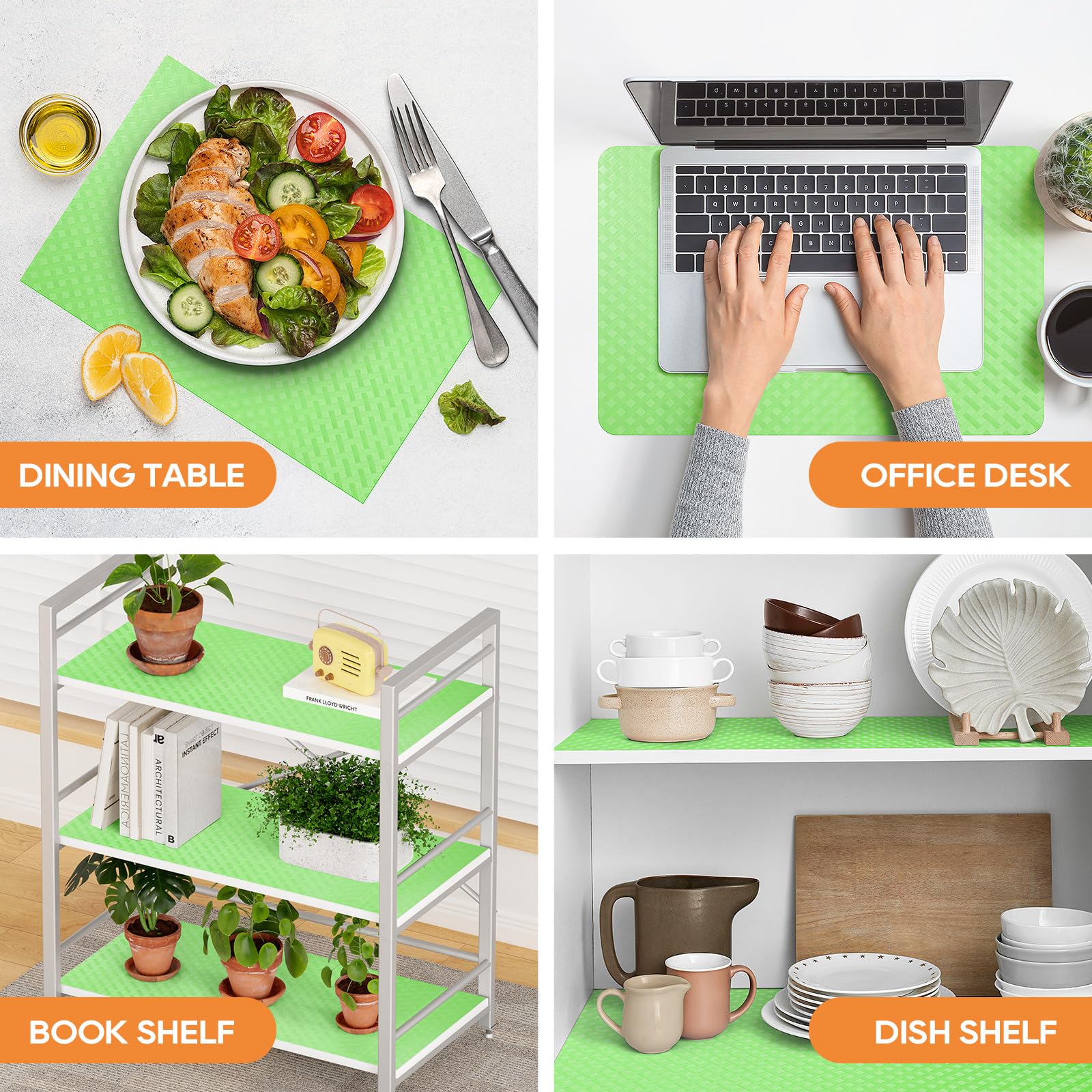 Shelf Liners for Kitchen Cabinets