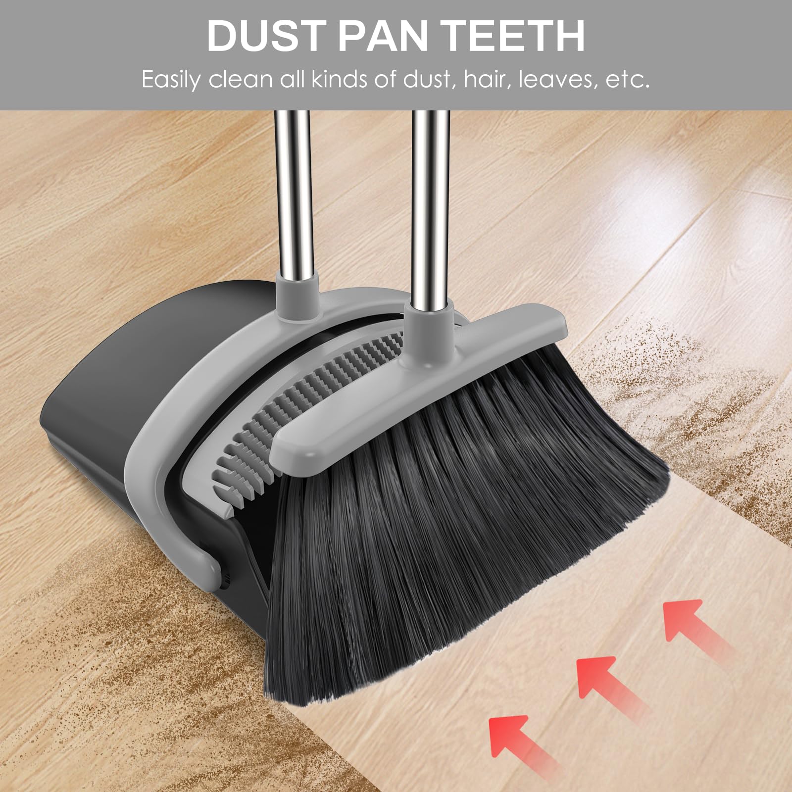 Broom and Dustpan Set for Home
