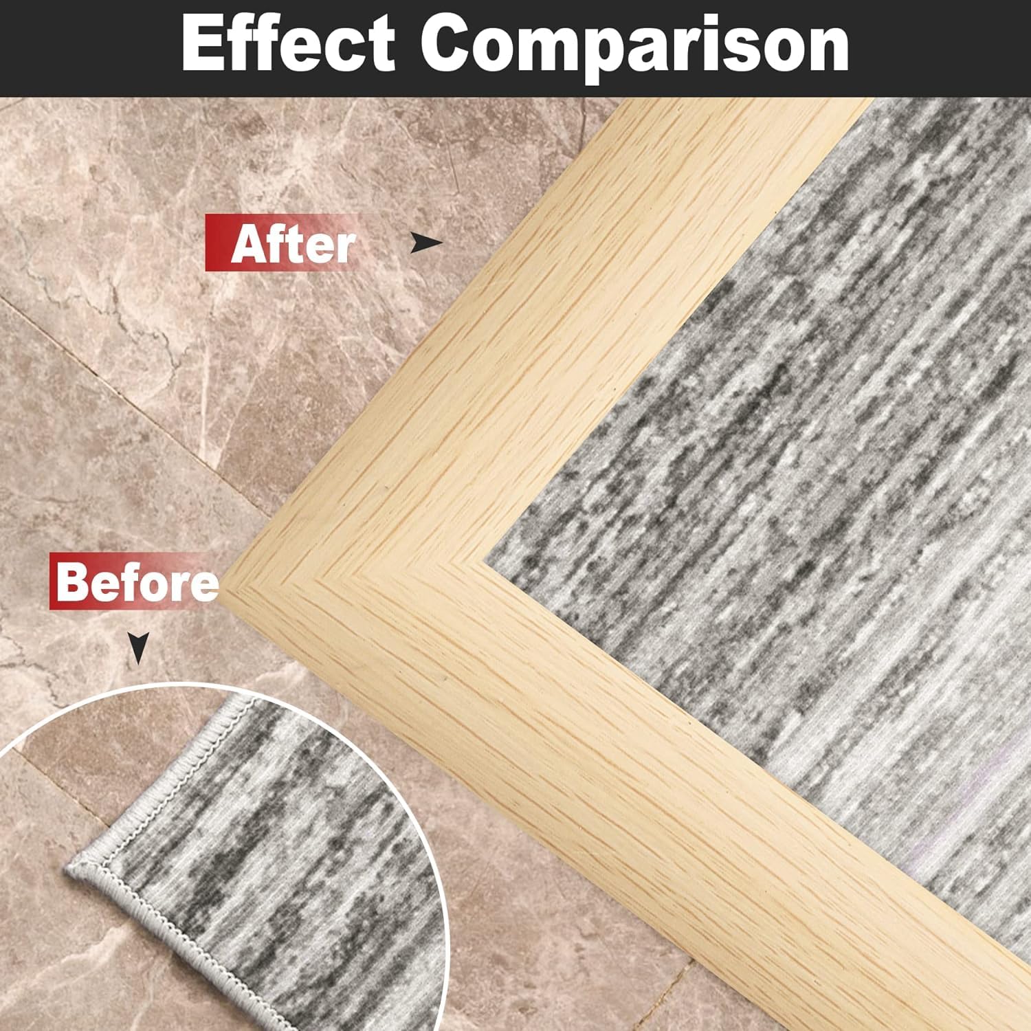 3.3Ft Carpet Floor Transition Strip