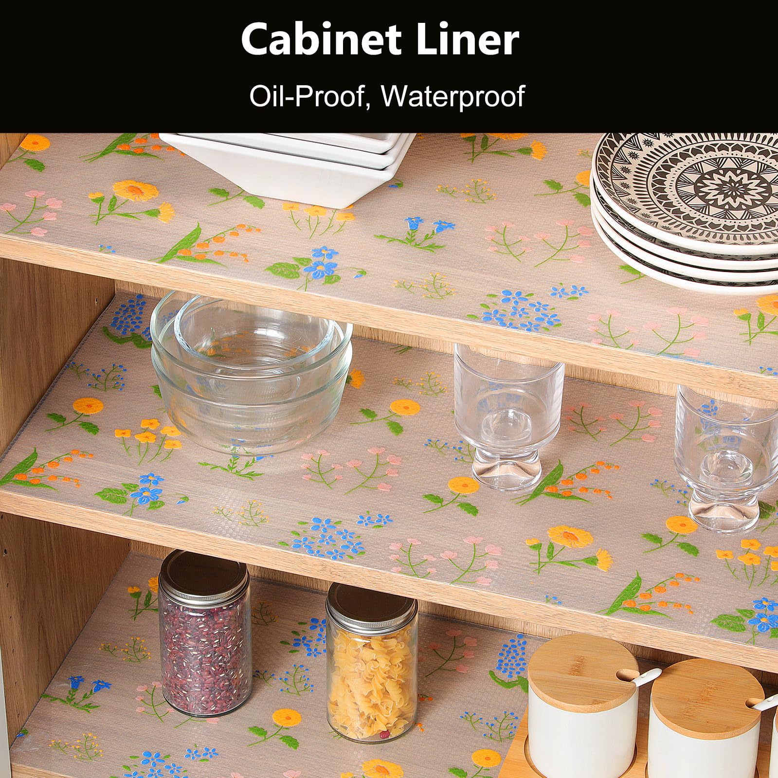 Shelf Liners for Kitchen Cabinets Non