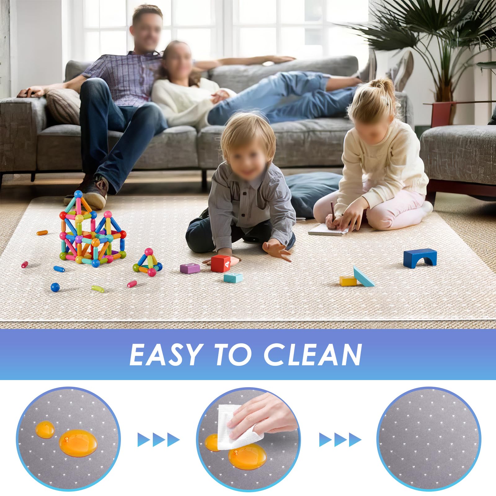Office Chair Mat for Carpeted Floors
