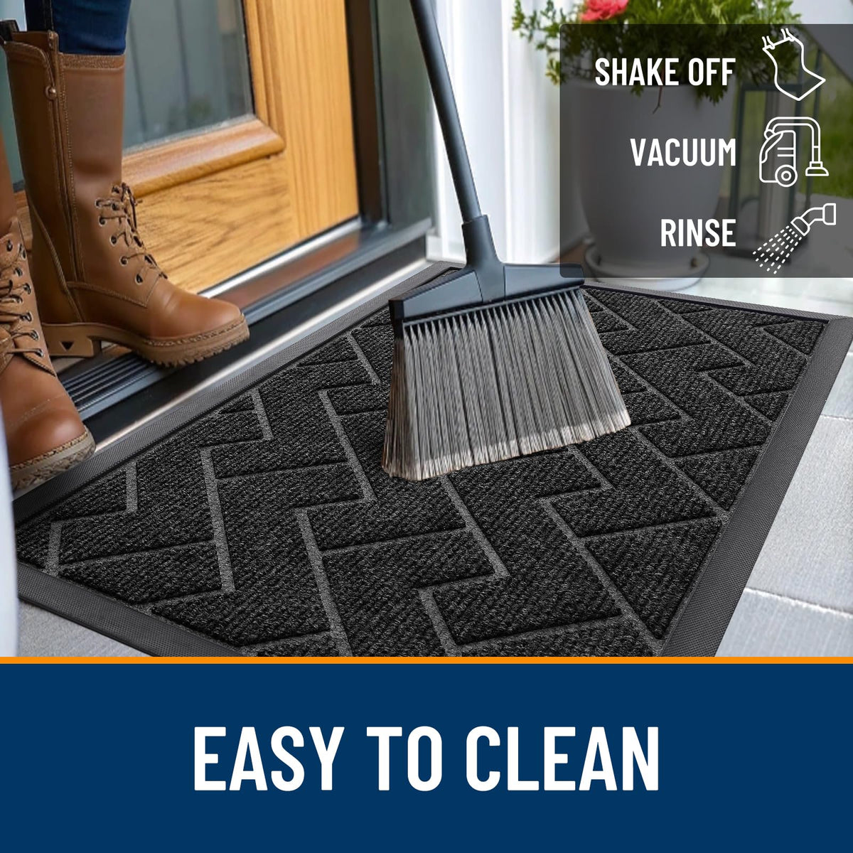 Front Door Mat Outside 59x23 (9.21 Sq Ft)