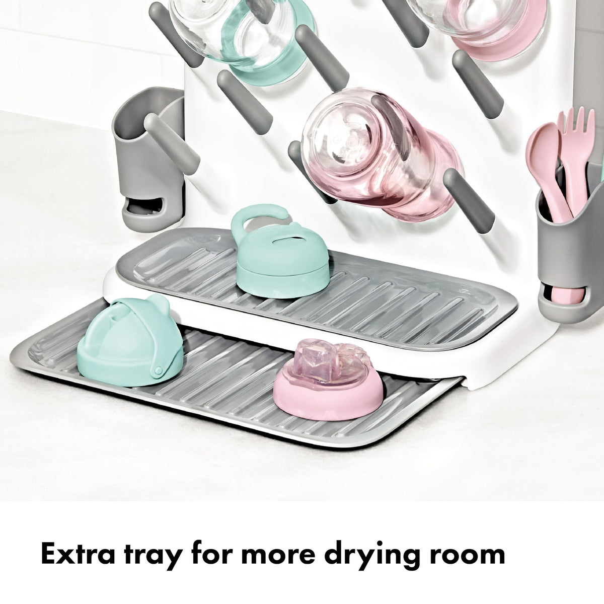 Expandable Baby Bottle Drying Rack