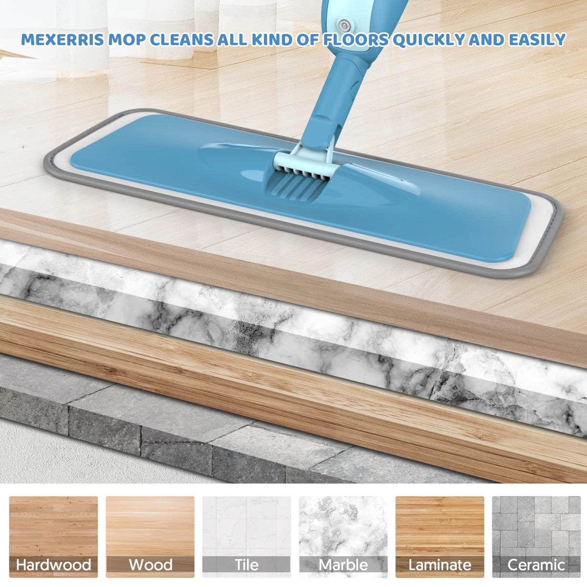 Spray Wet Mops for Floor Cleaning