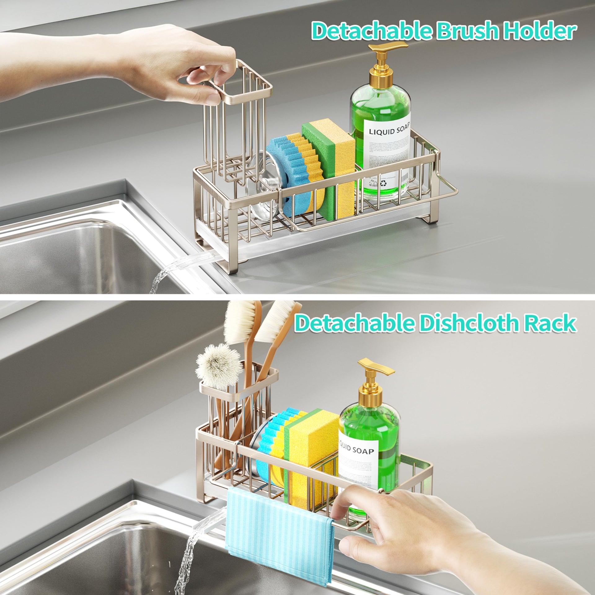 Sponge Holder for Kitchen Sink