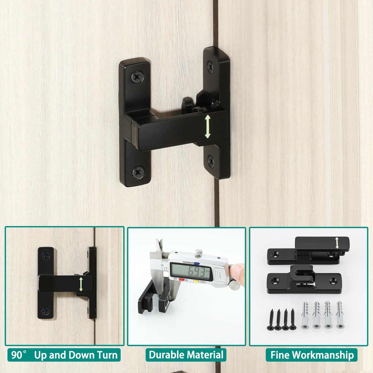 Sliding Barn Door Lock