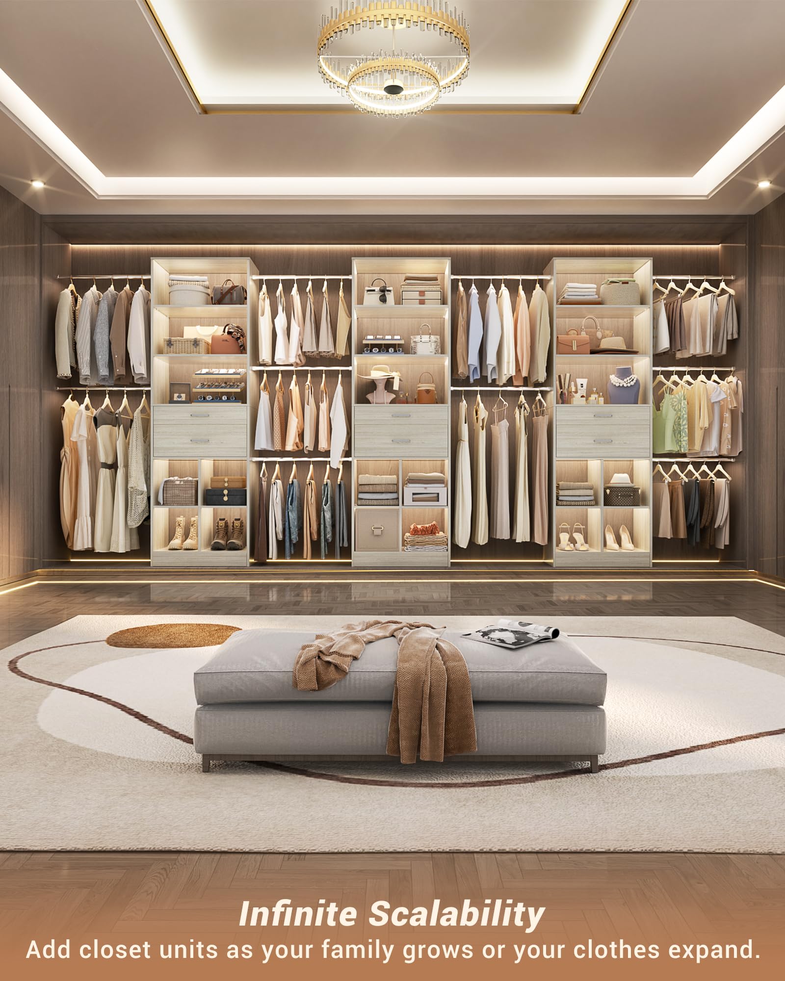 Small Closet System (6 Count)