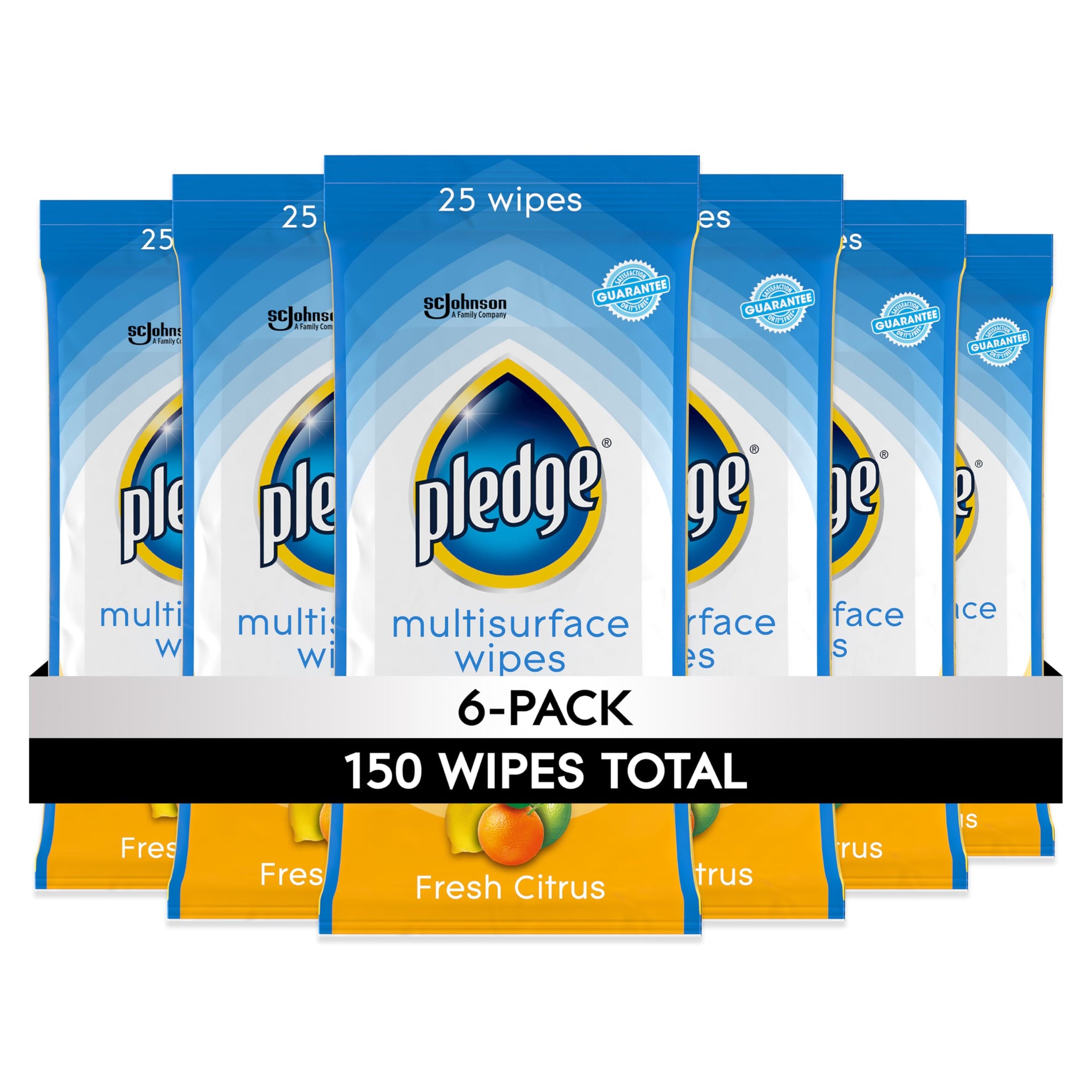Multi Surface Furniture Polish Wipes (25 Count)