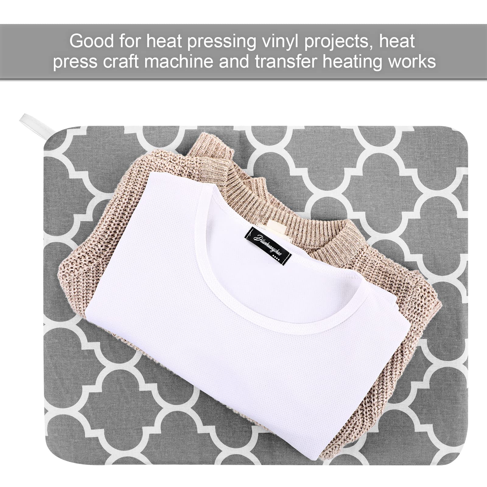 3 Pcs Heat Press Mats Compatible with Easypress 2 (3 Count)