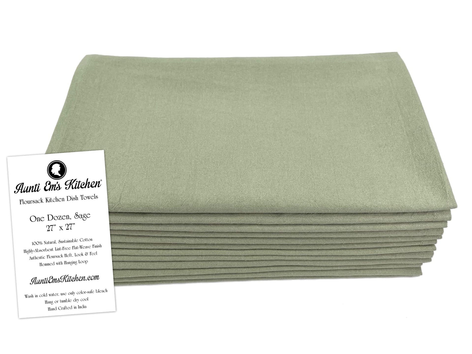 Flour Sack Dish Towels (12 Count)
