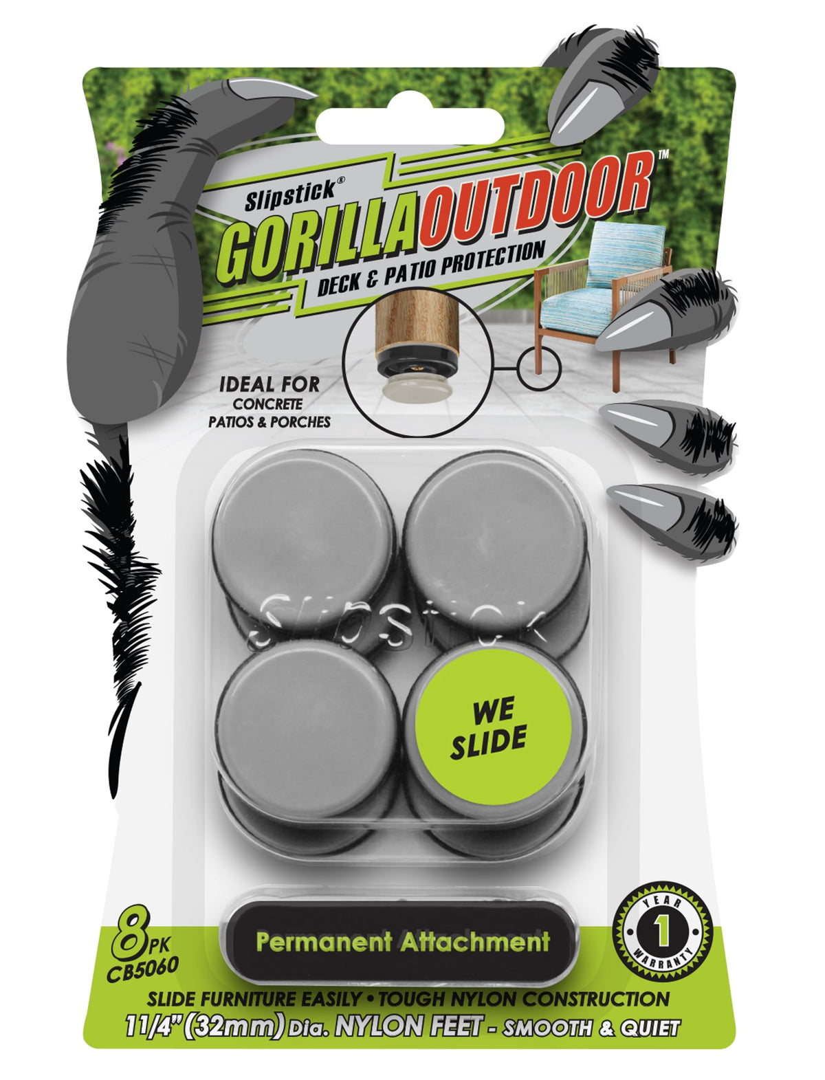 Gorilla Outdoor 1 (8 Count)