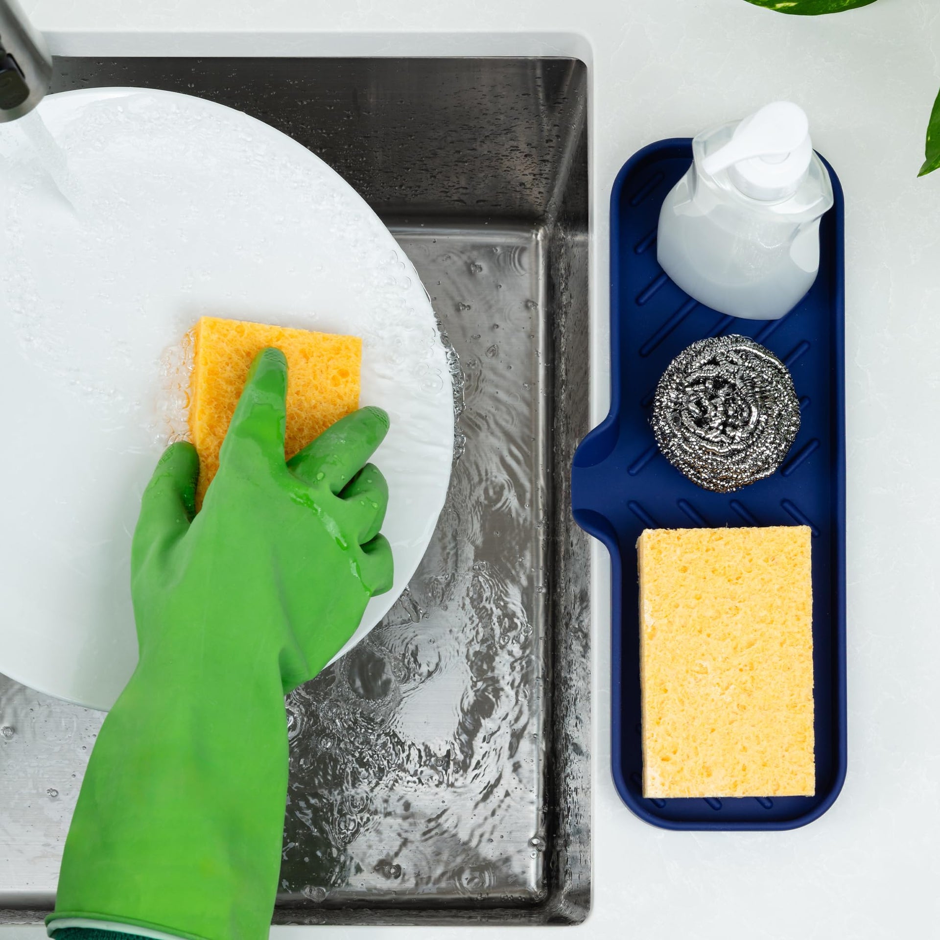 Large Silicone Sponge Holder