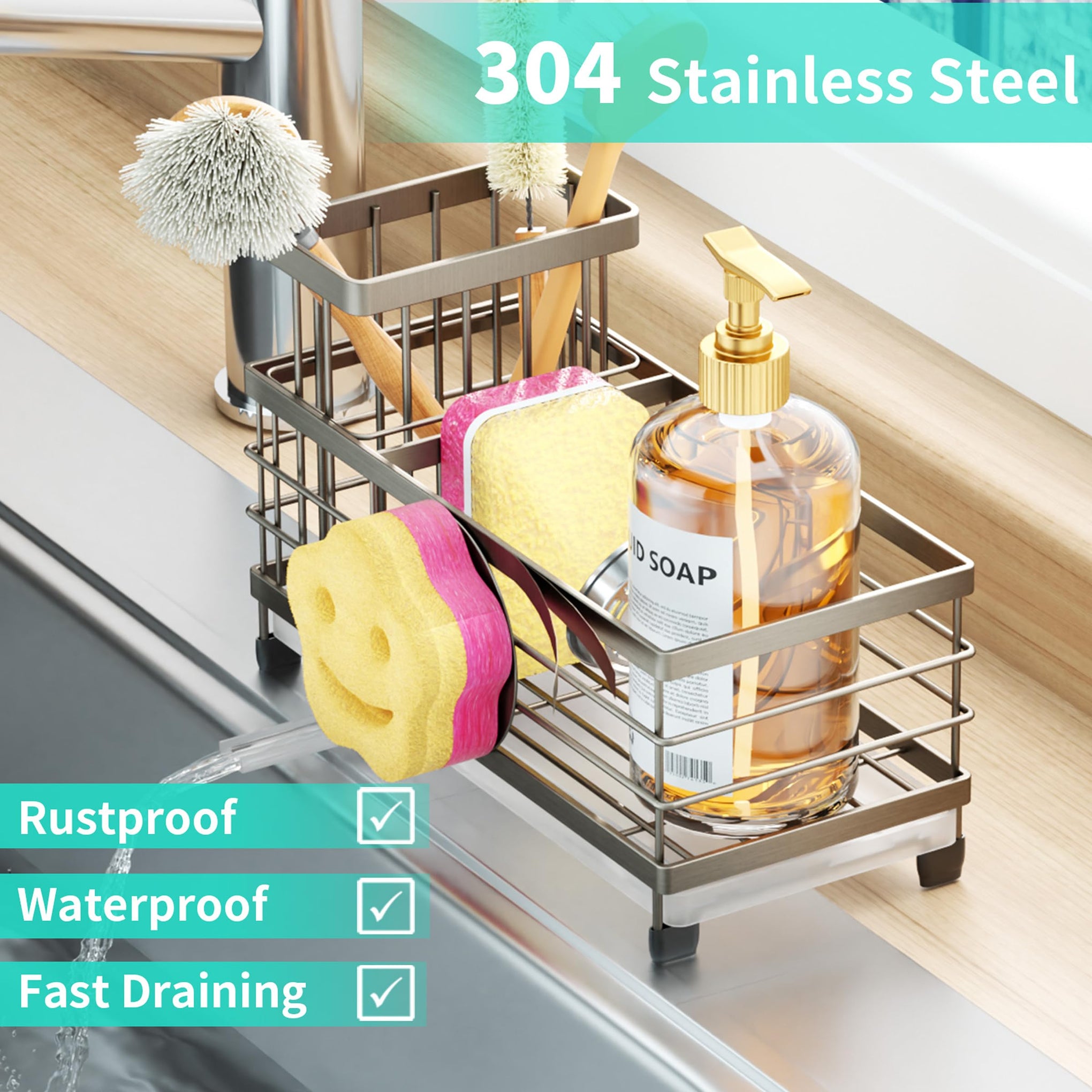 Sink Caddy Sponge Holder