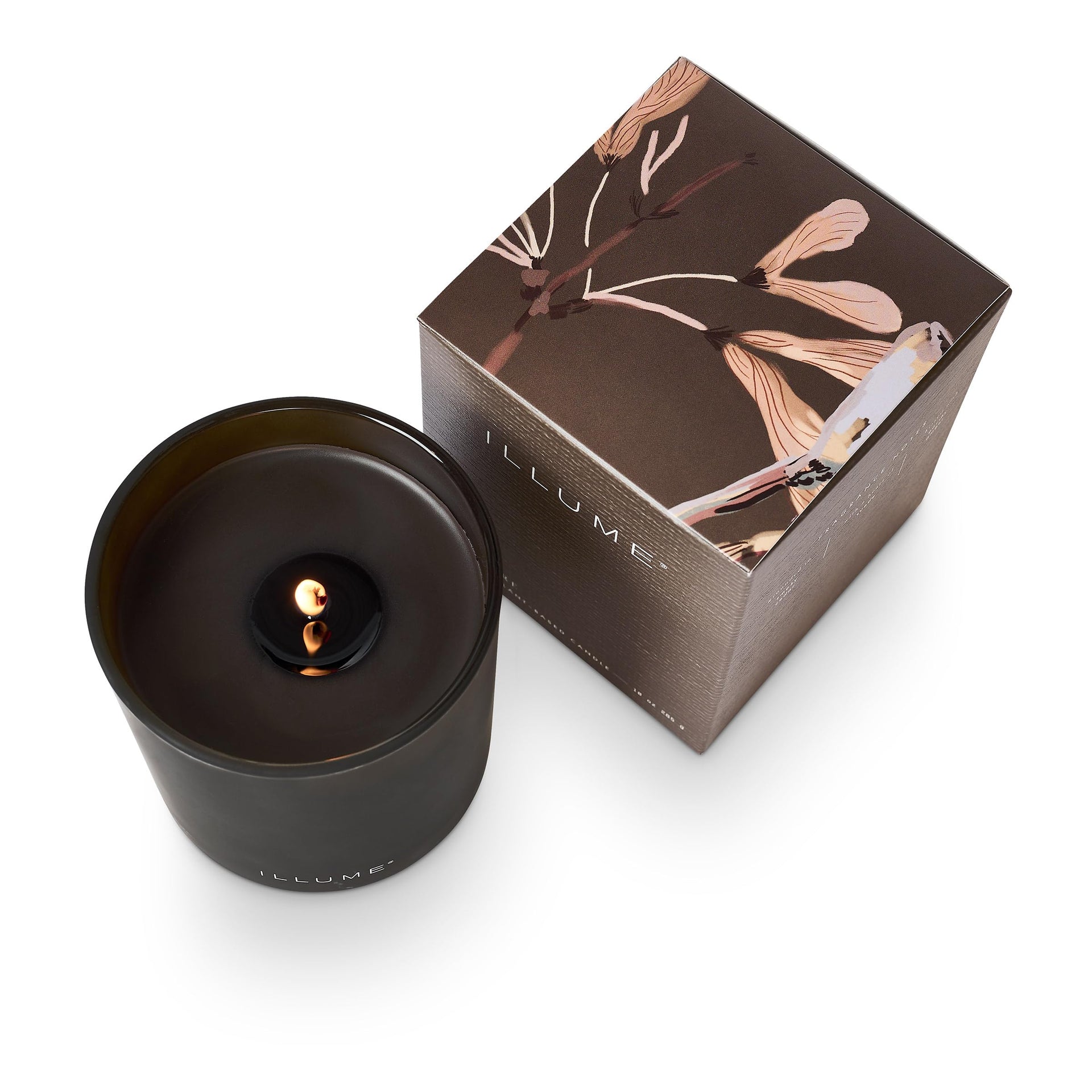 Refillable Boxed Glass Candle