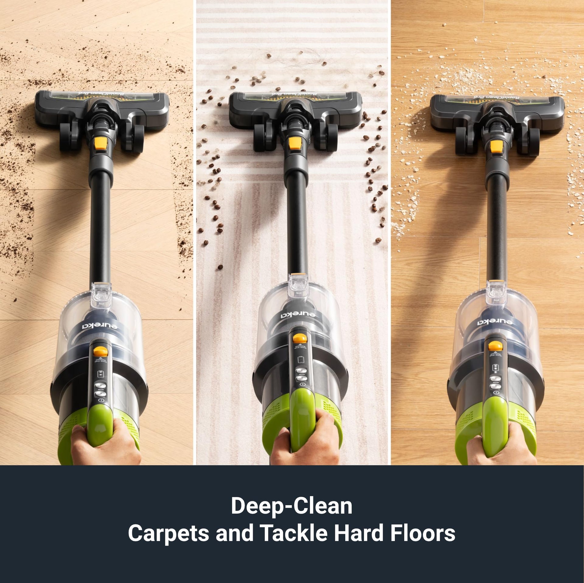 RapidClean Pro Lightweight Cordless Stick Vacuum