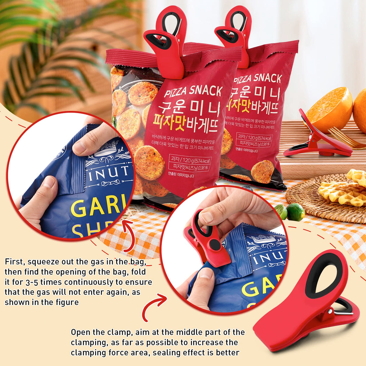 12 Pack Chip Clips (12 Count)