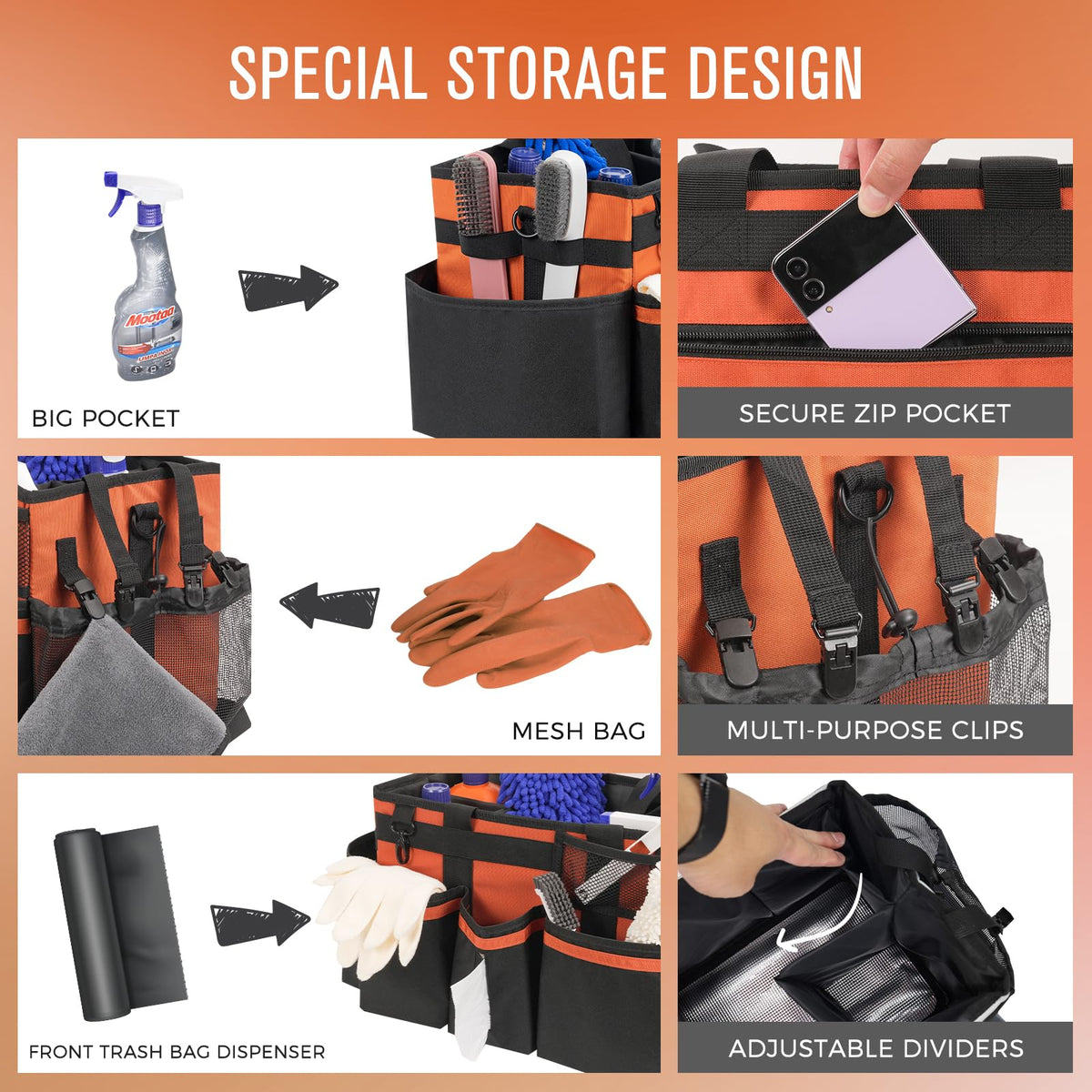 Wearable Cleaning Caddy