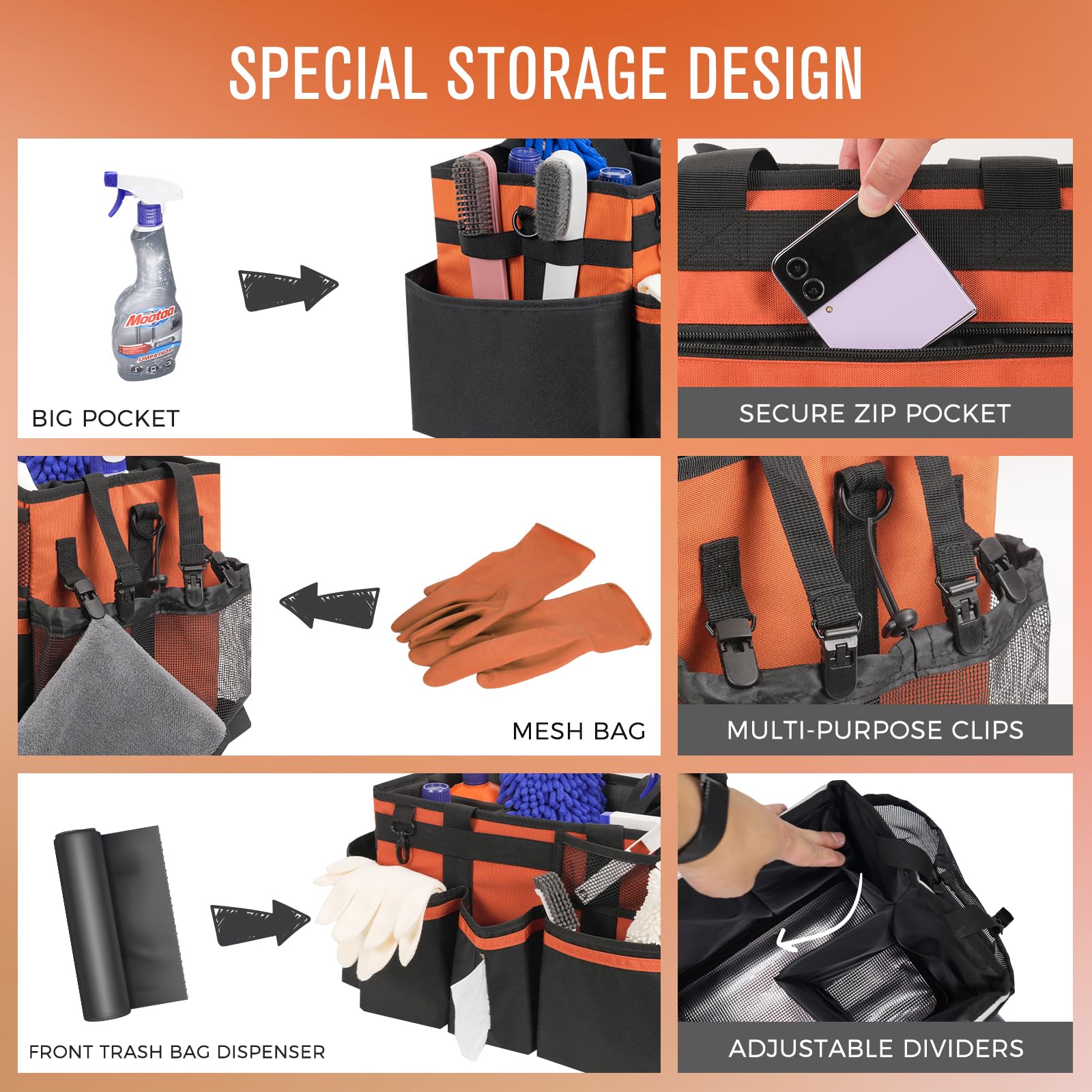 Wearable Cleaning Caddy