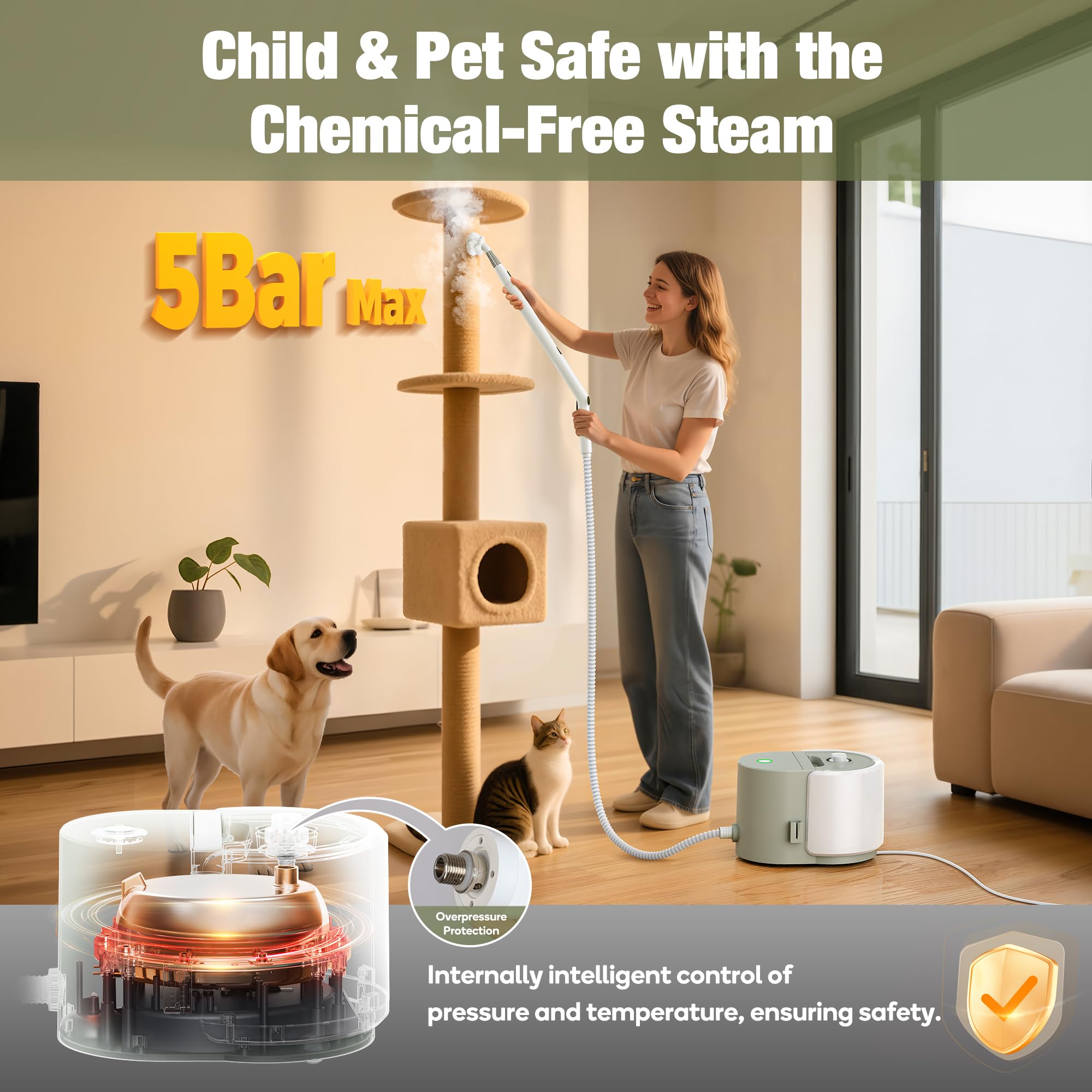 Heavy Duty Steam Cleaner