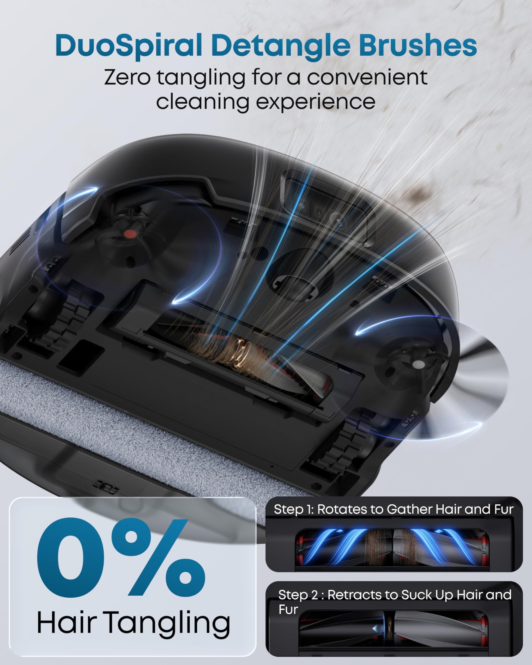 E25 Robot Vacuum and Mop Combo