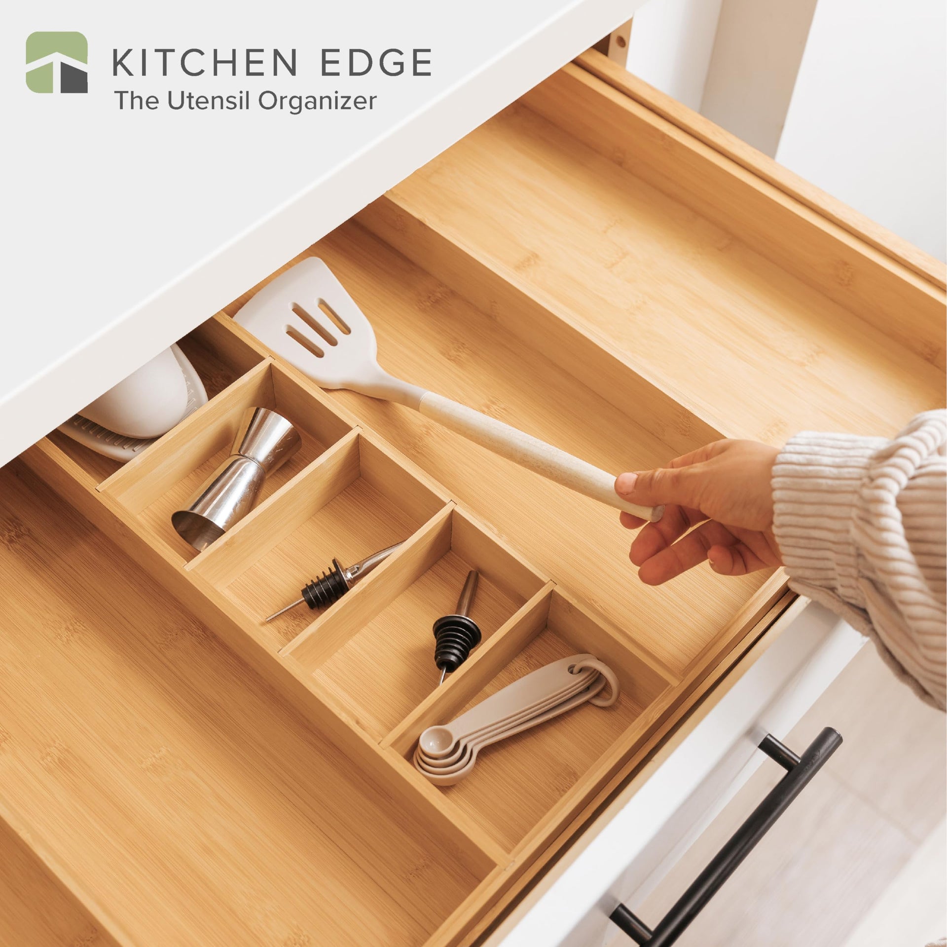 Utensil & Junk Drawer Organizer