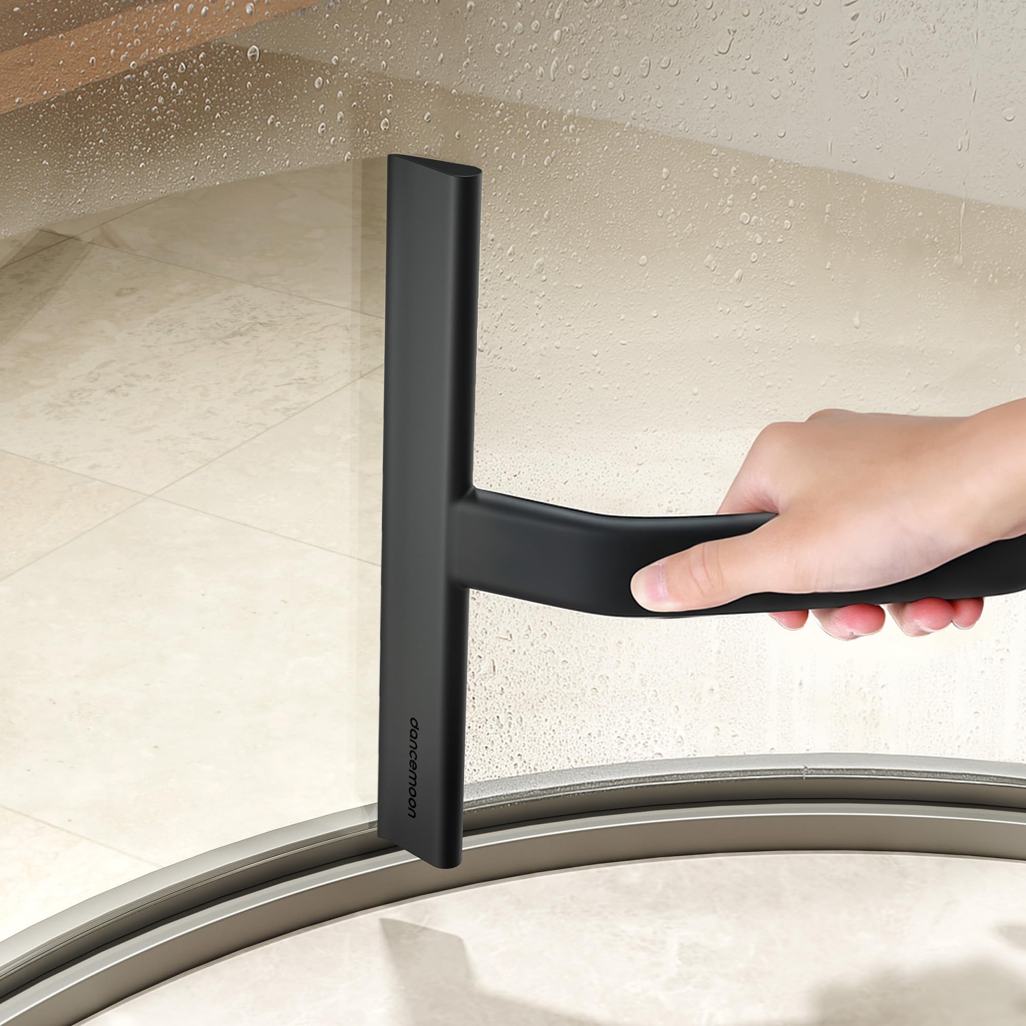 JustHang Shower Squeegee with Built