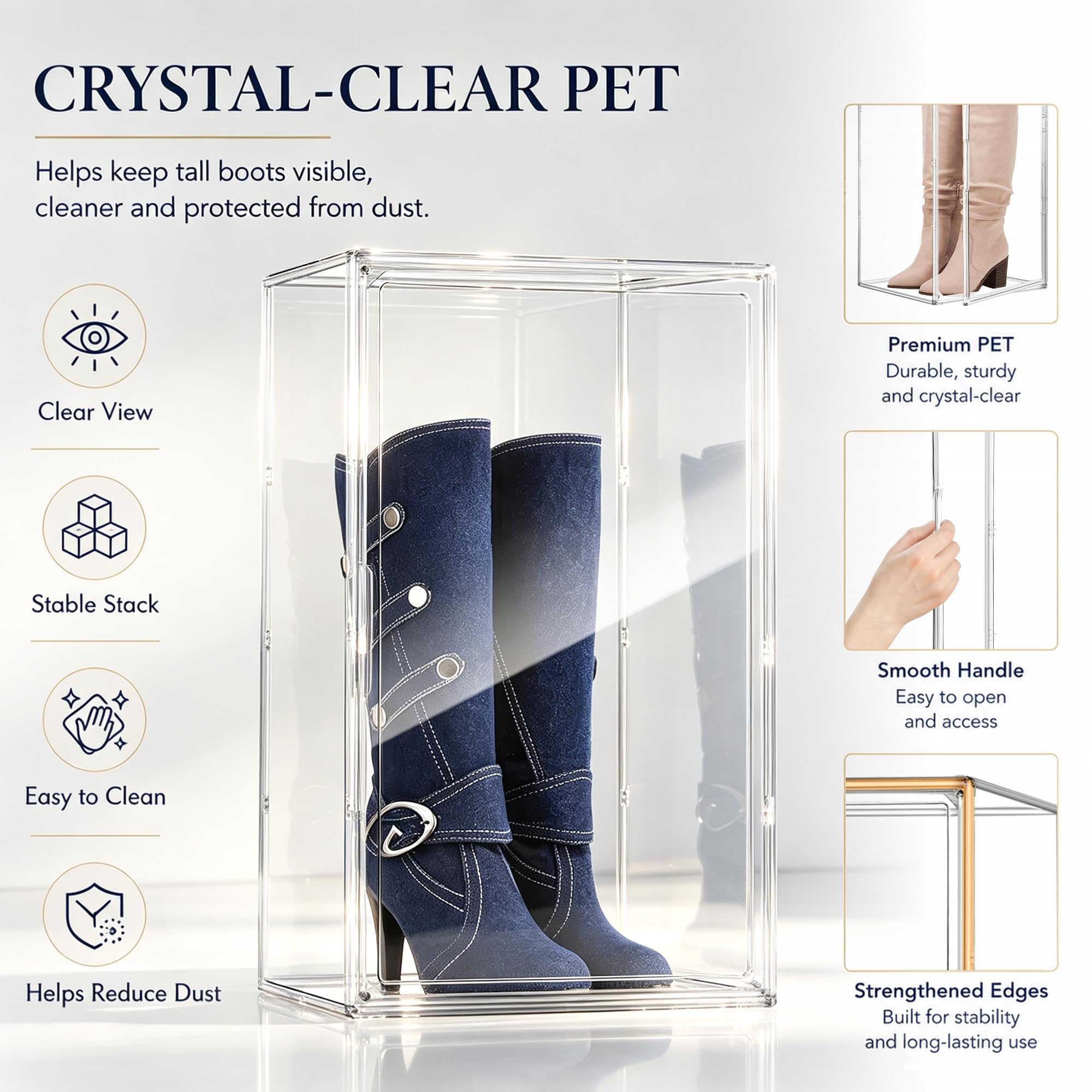 23.6'' Tall Boot & Shoe Boxes