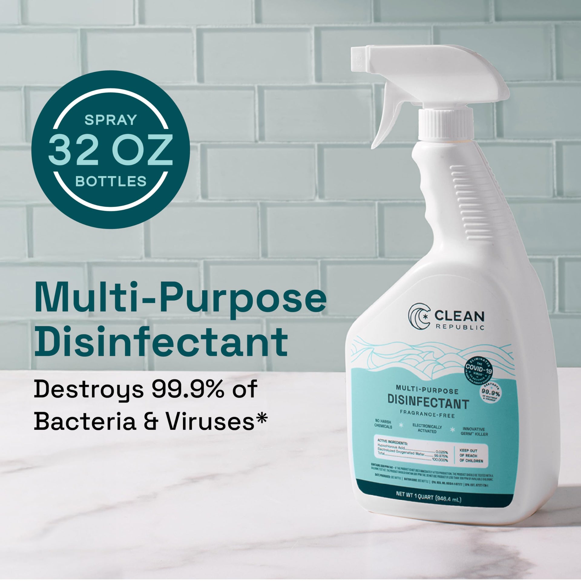 Multi Purpose Disinfectant (128 Fl Oz)