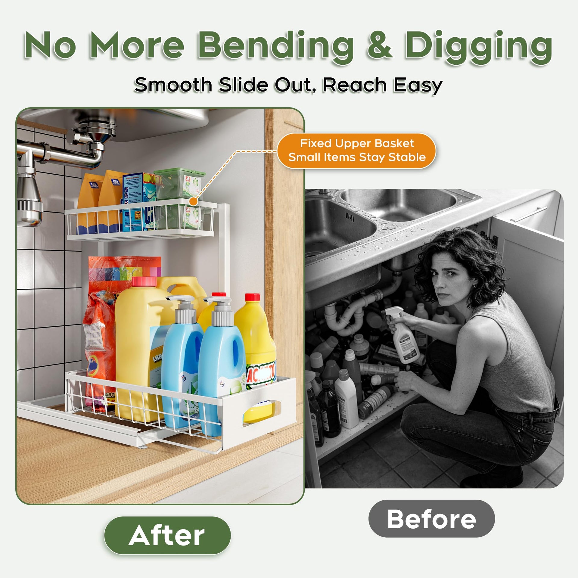Under Sink Organizer (2 Count)