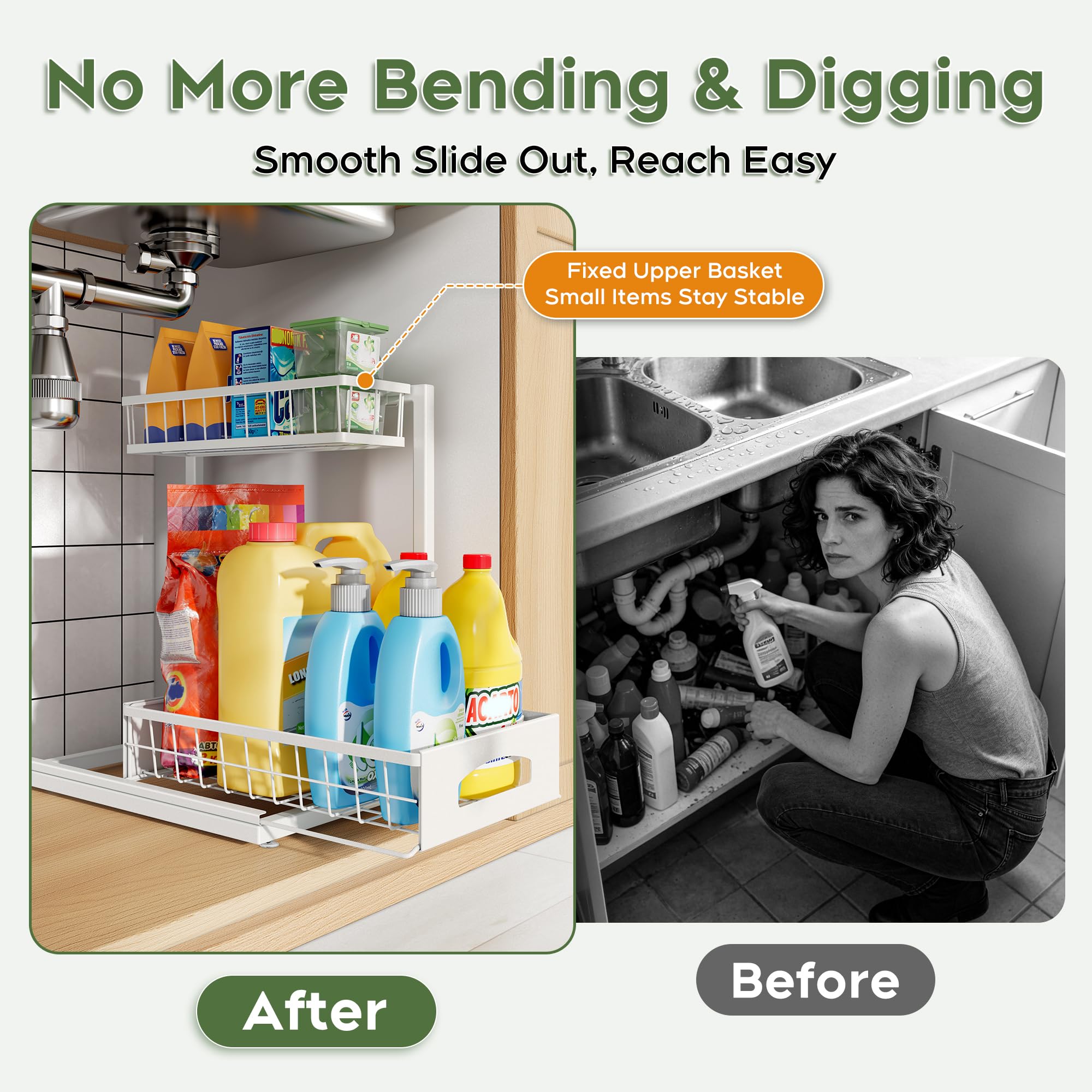 Under Sink Organizer (2 Count)