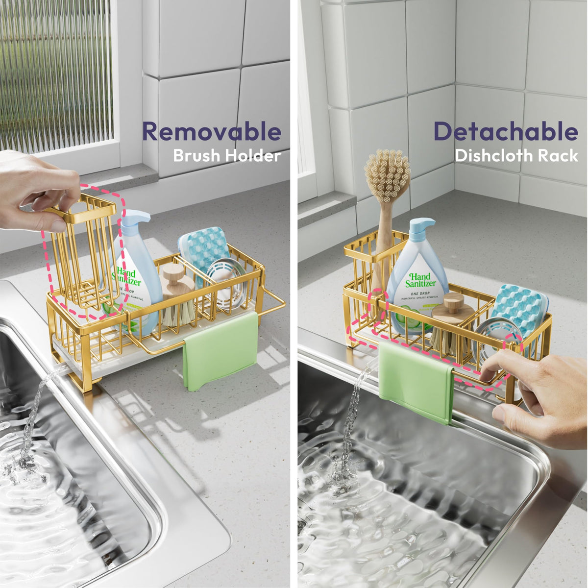 Sponge Holder for Kitchen Sink