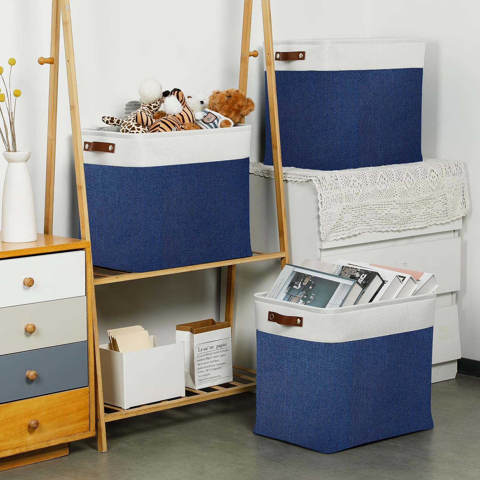 51L Large Baskets for Storage (3 Count)
