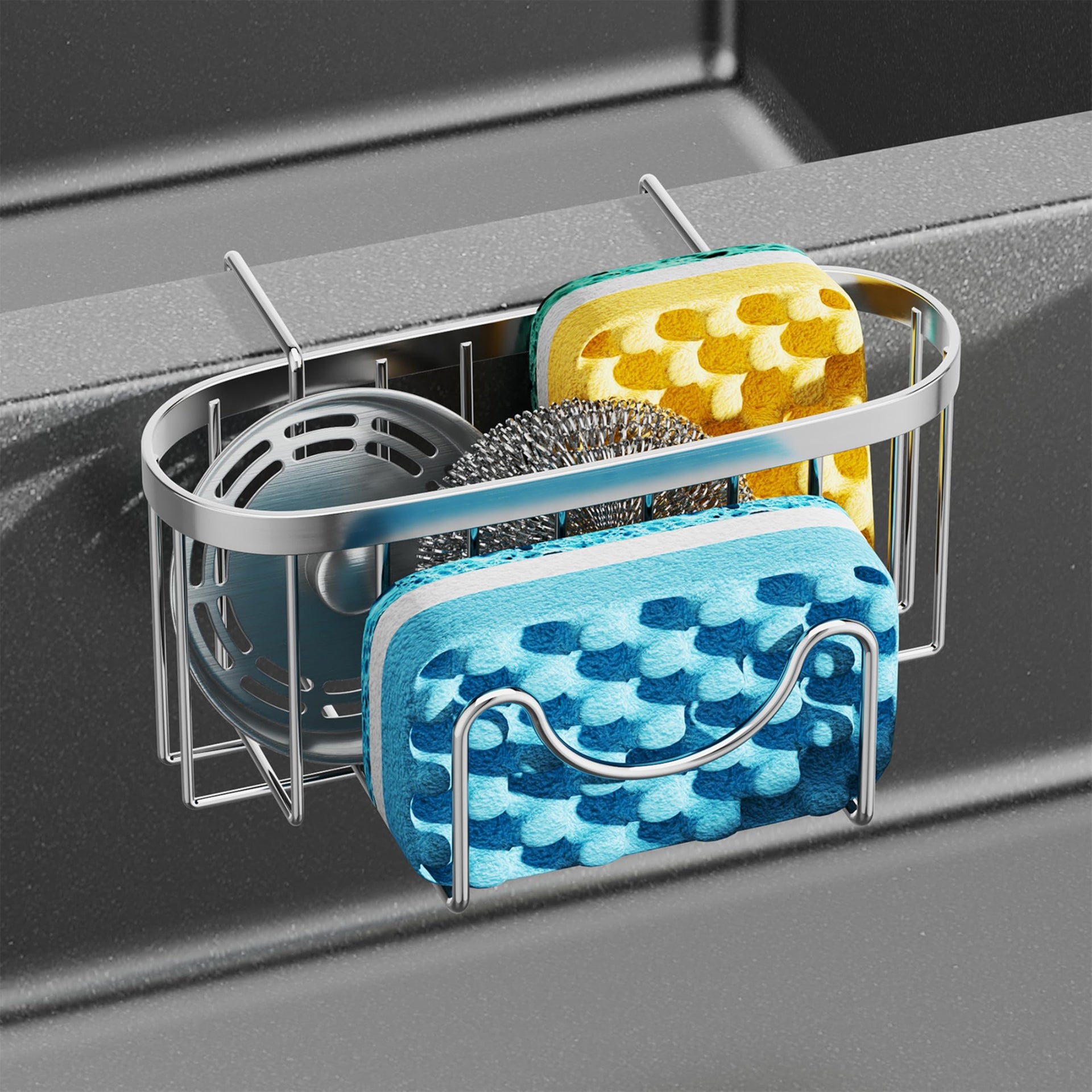 Sponge Holder for Kitchen Sink