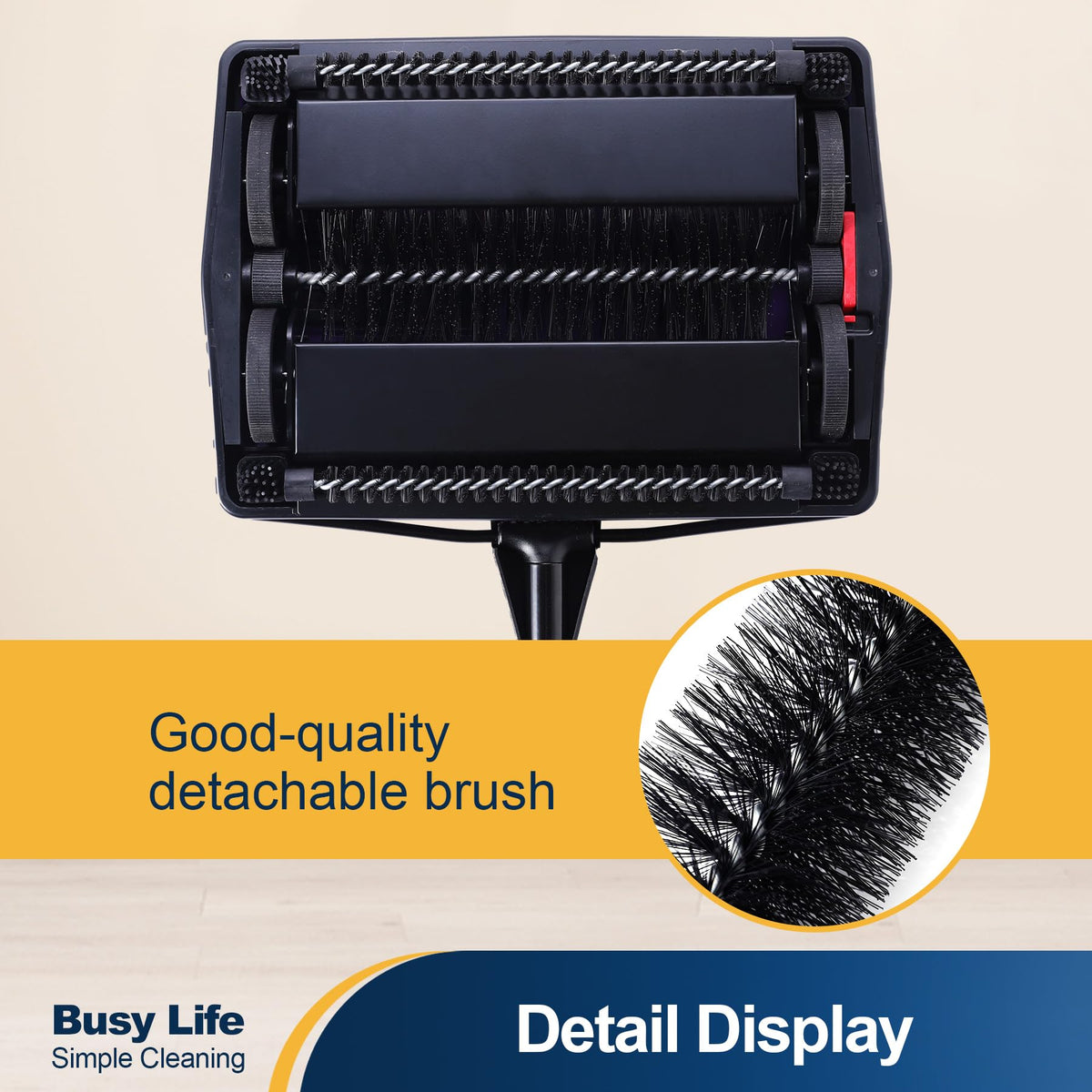 Carpet Sweeper Cleaner Manual Household Sweeper 1*Extra Brush