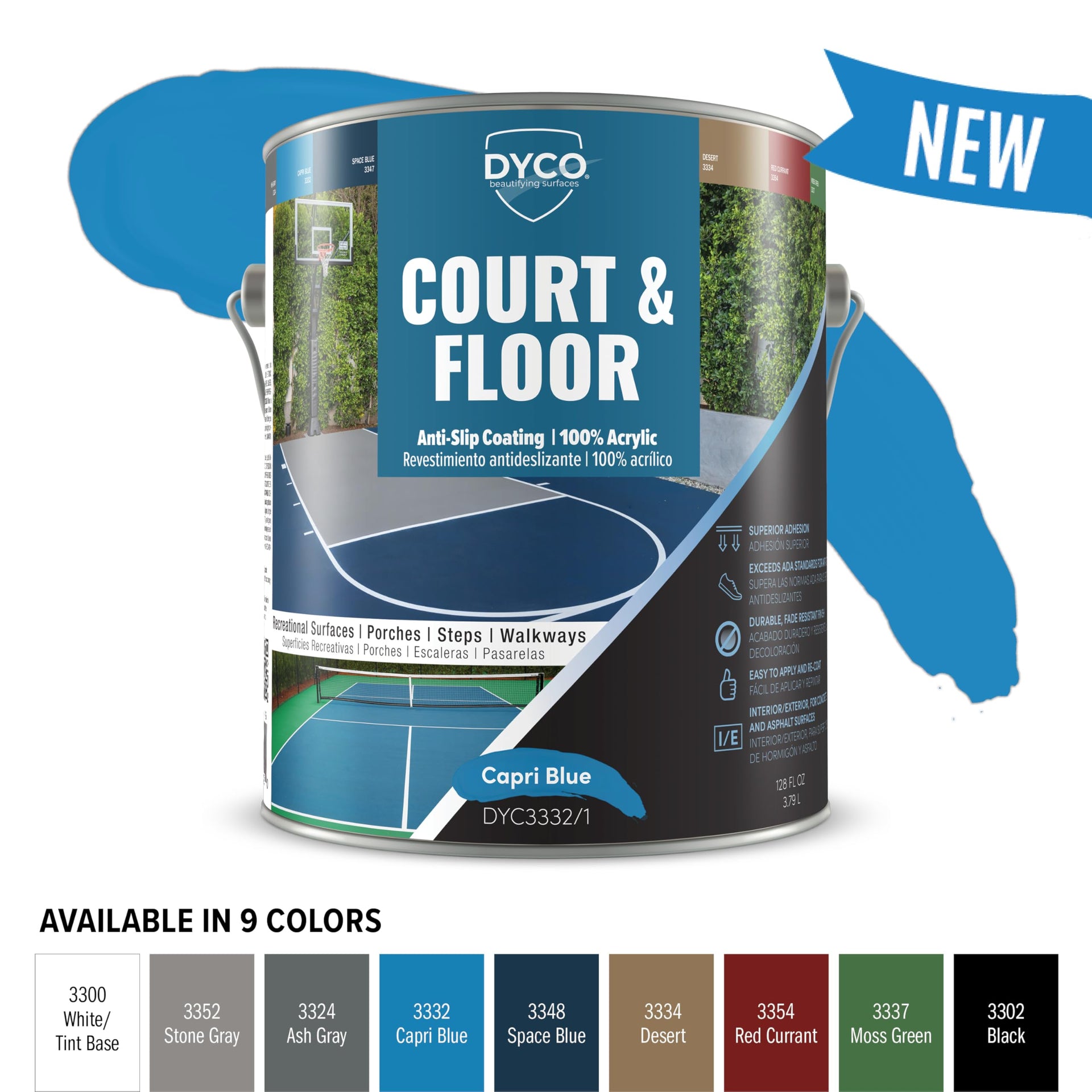 DYCO Court & Floor Anti (128 Fl Oz)