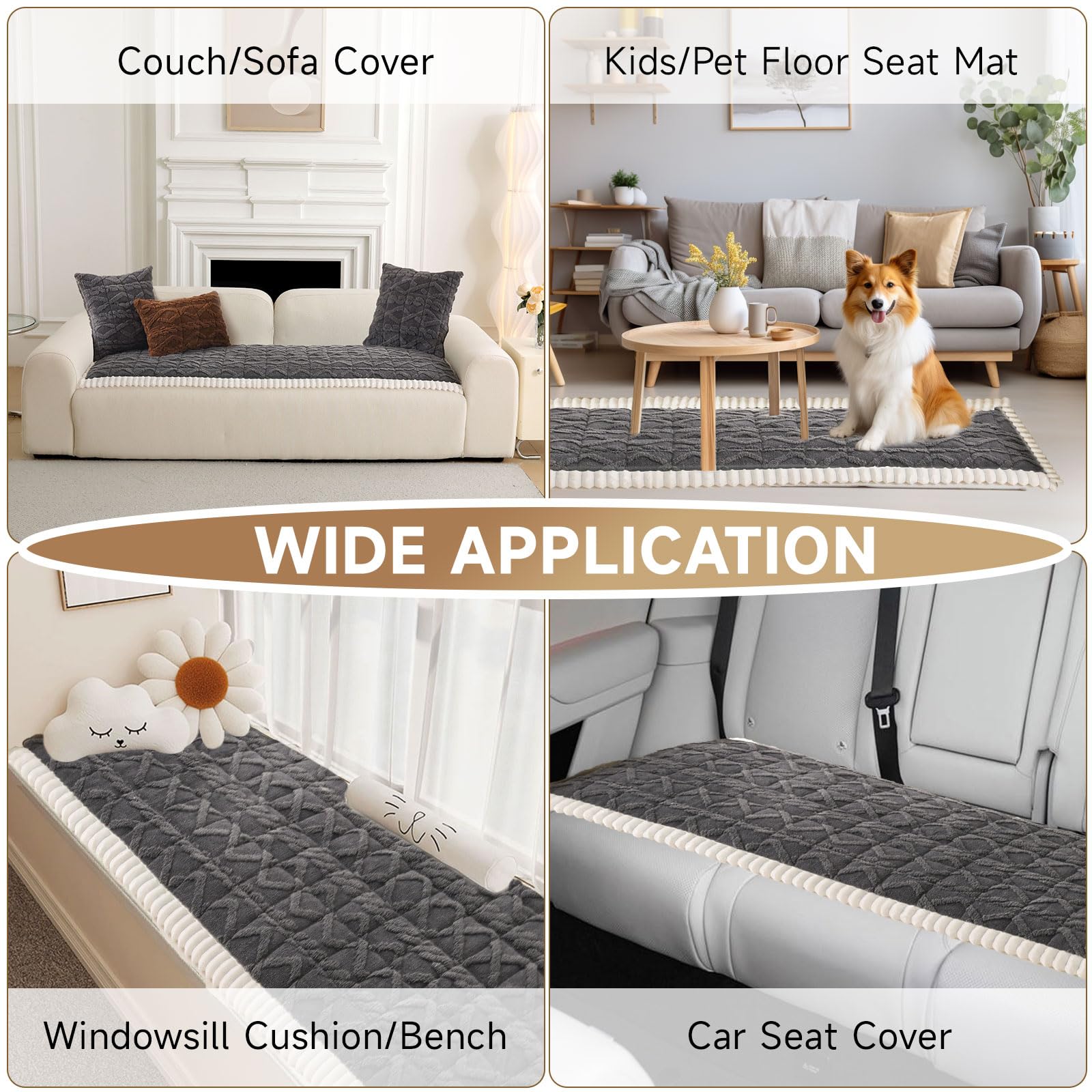 All Season Couch Cover for Dogs Washable (3 Ounce)