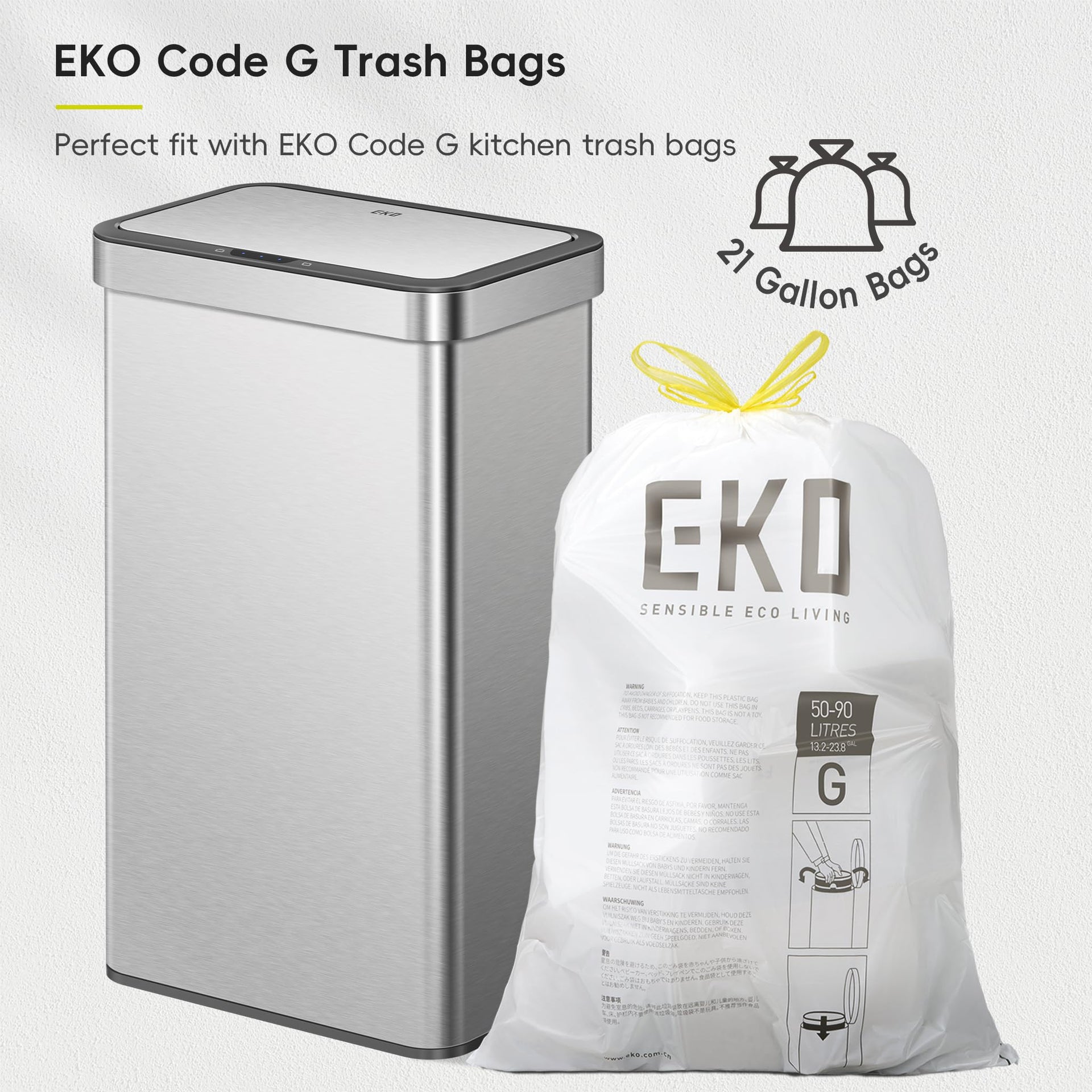 Nova Sensor Trash Can