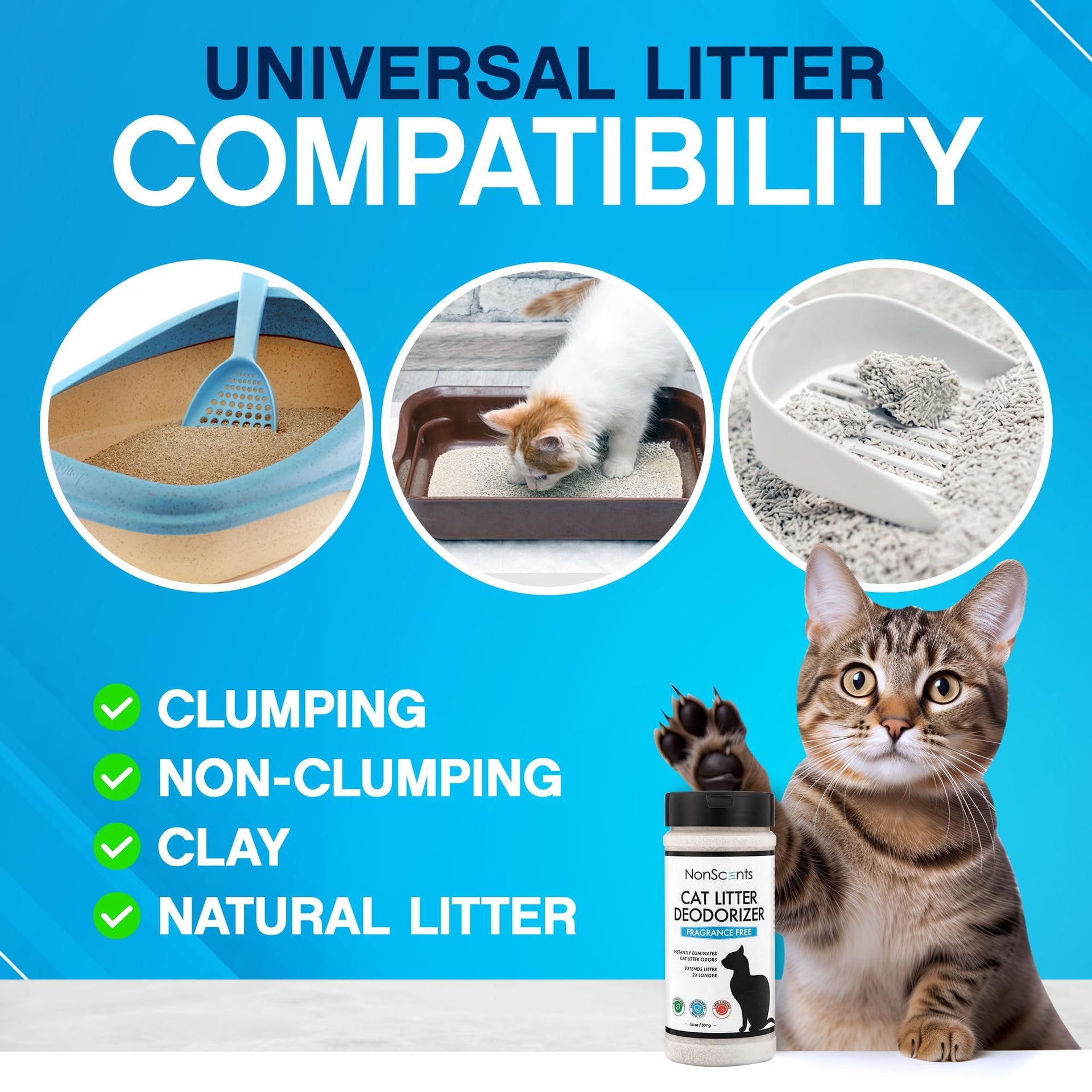 Cat litter Deodorizer (16 Ounce)