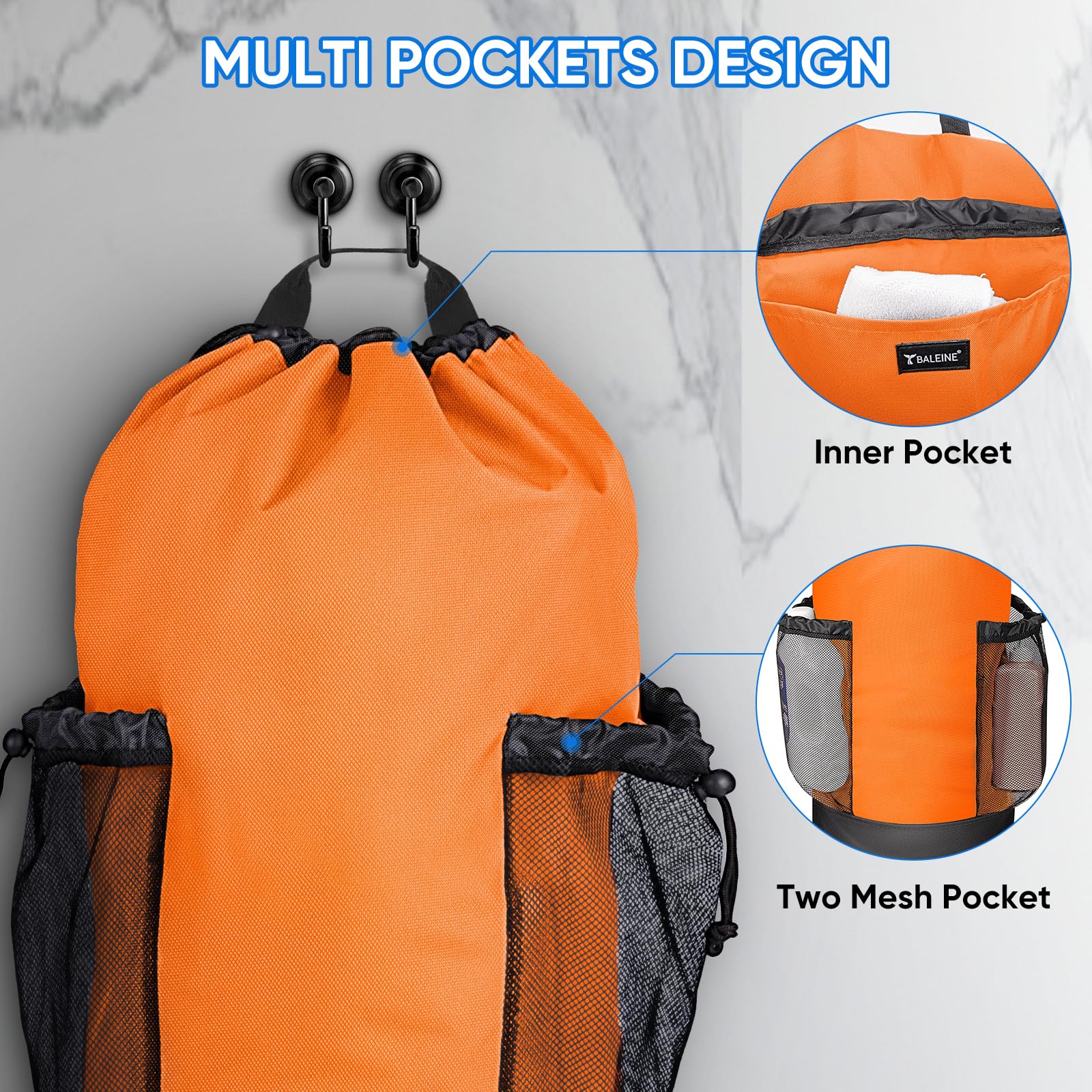 150L Laundry Bag Backpack