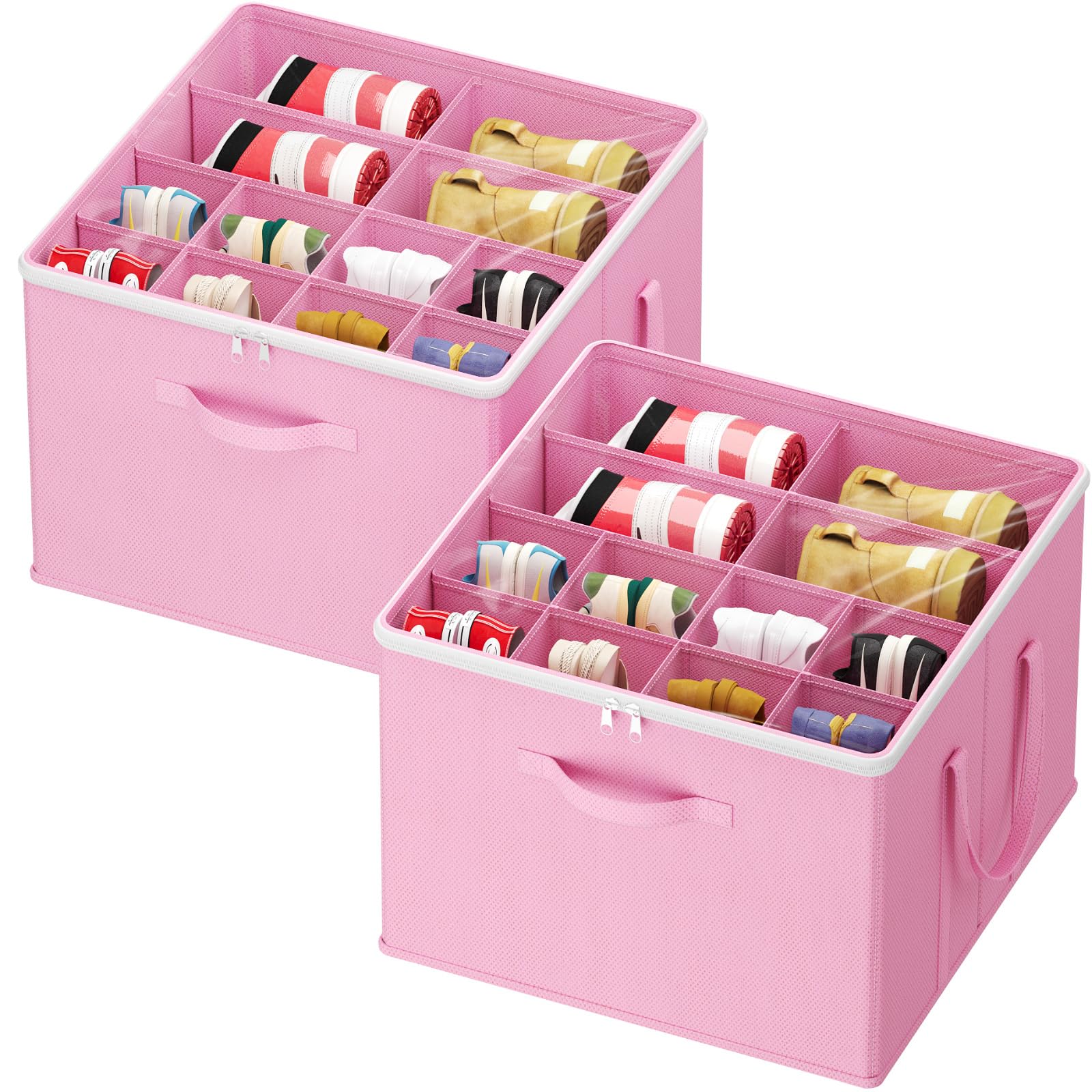 Shoe Storage Organizer for Closet (2 Count)