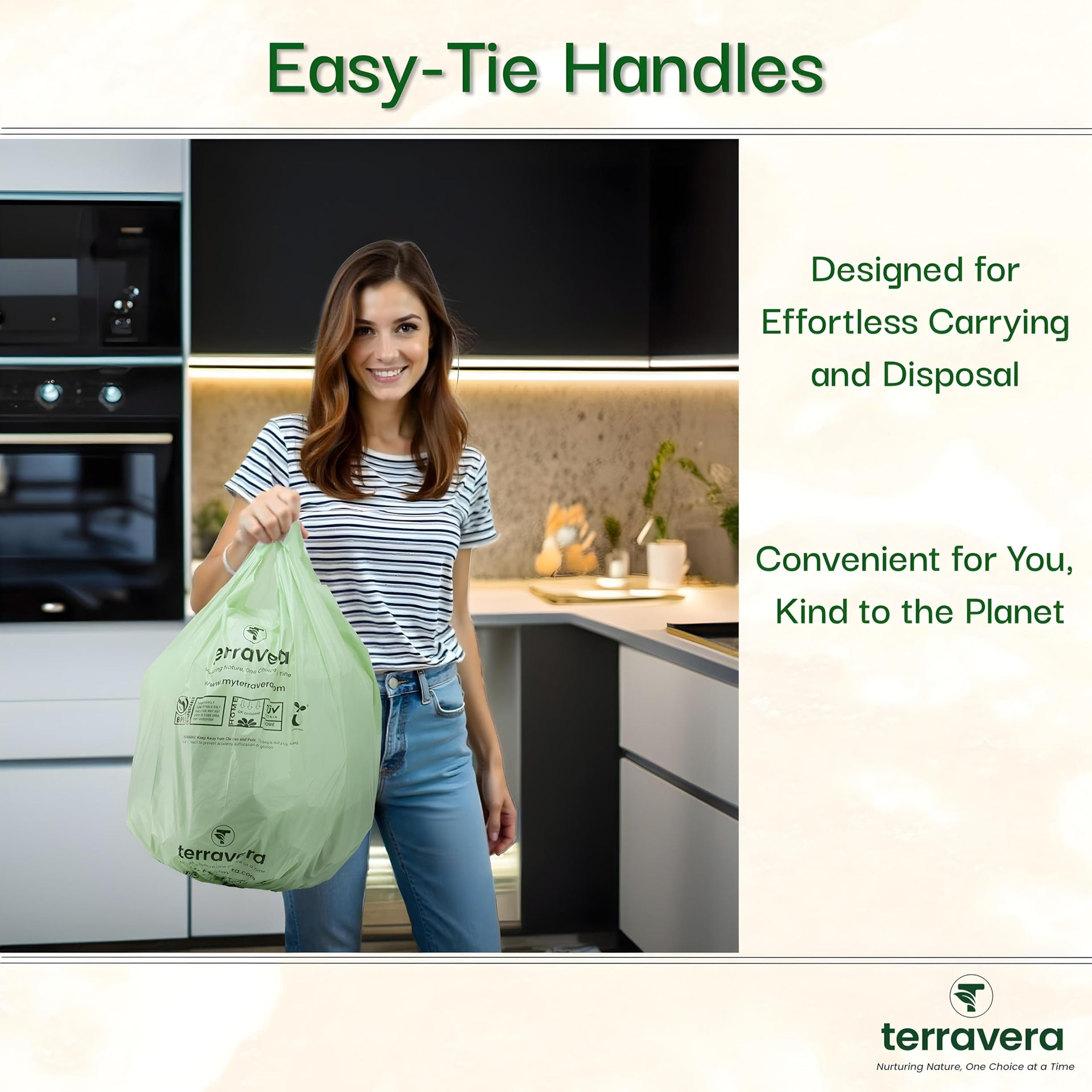 13 Gallon Compostable Trash Bags (30 Count)