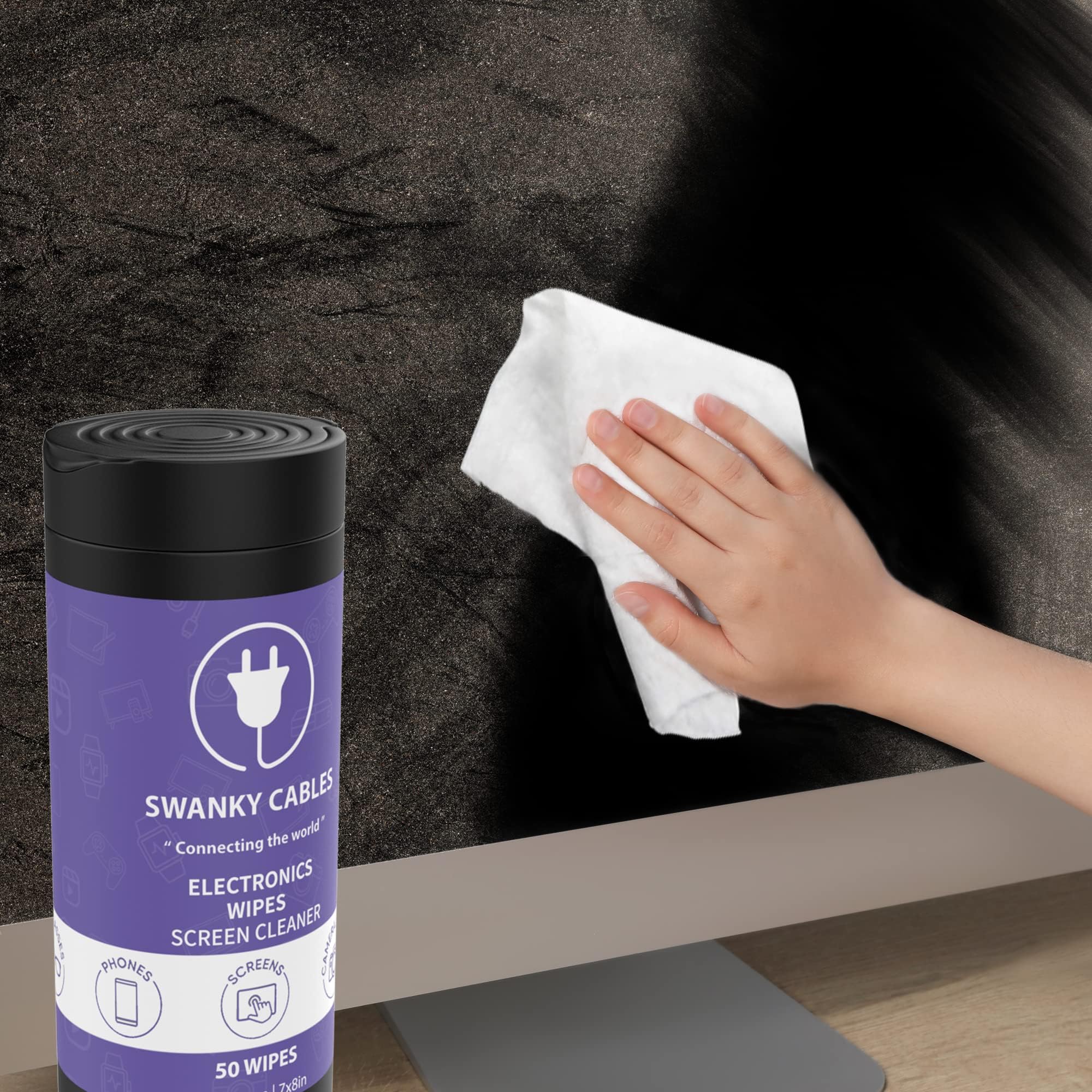 Screen Cleaner Wipes (600 Count)