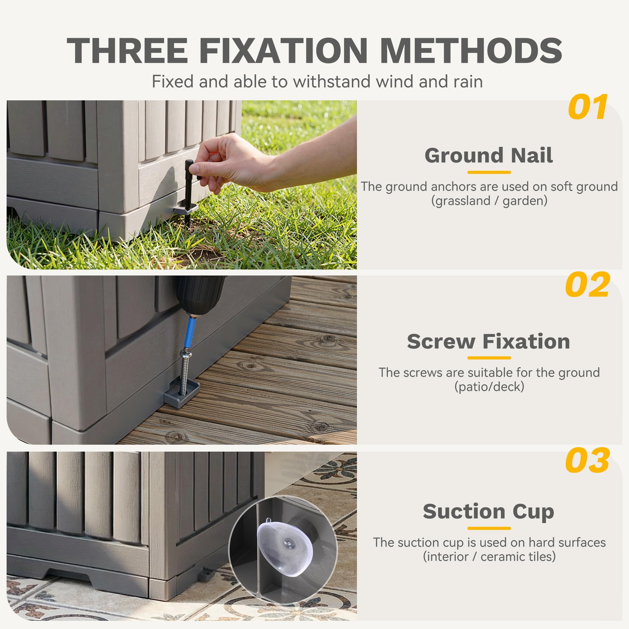 38 Gallon Outdoor Trash Can
