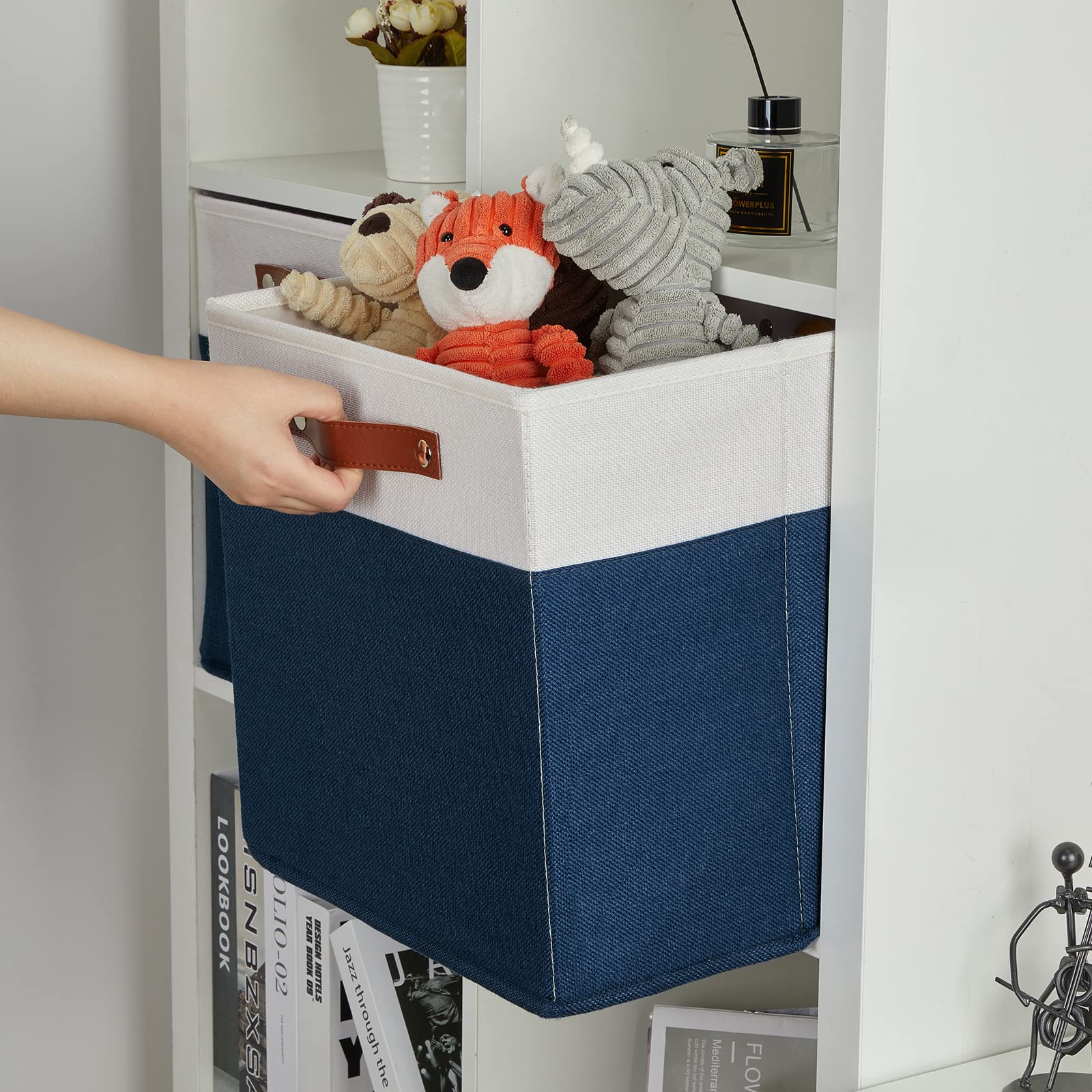 13 inch Cube Storage Bins (4 Count)