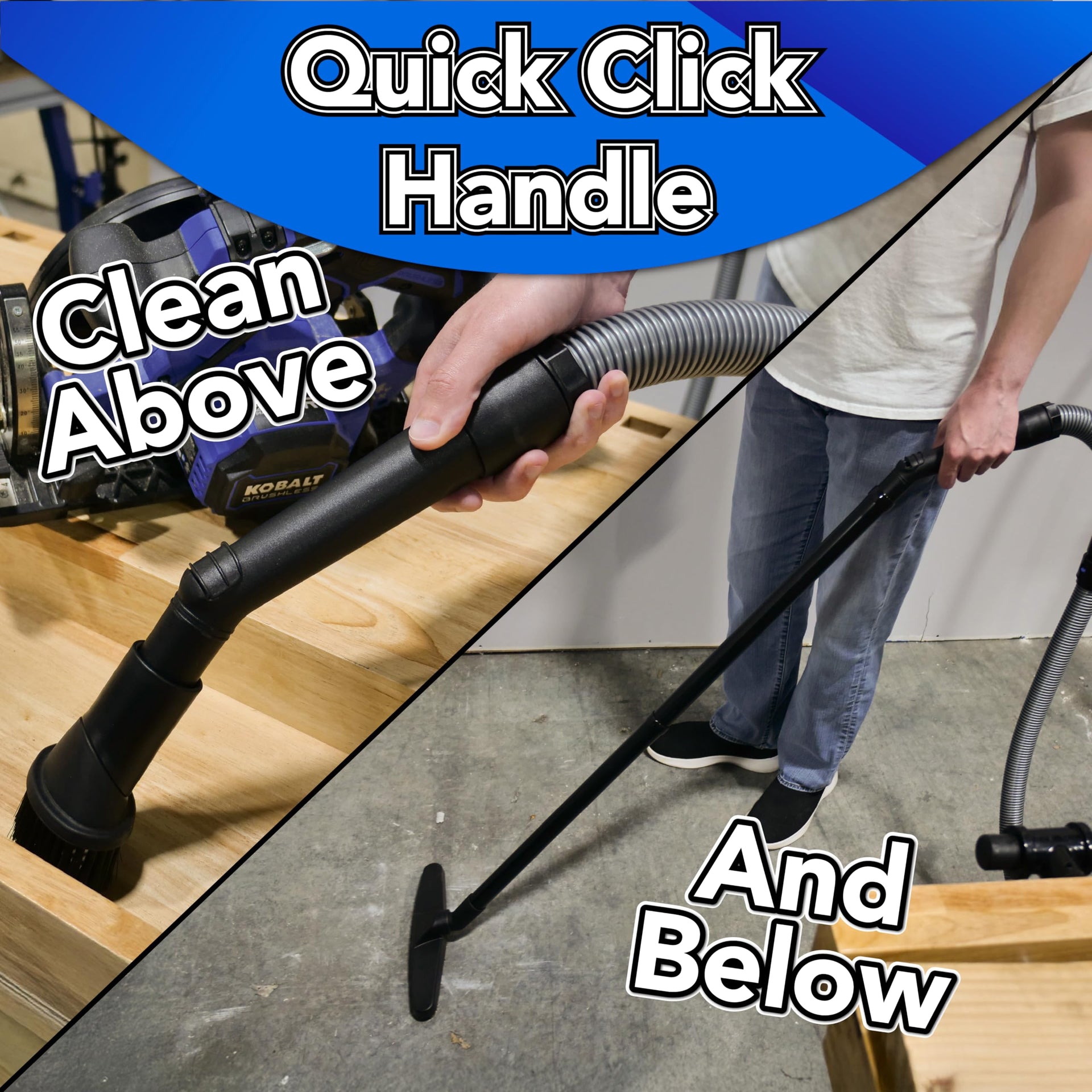 95259 10 Ft. Home and Shop Vacuum Hose with Expanded Multi