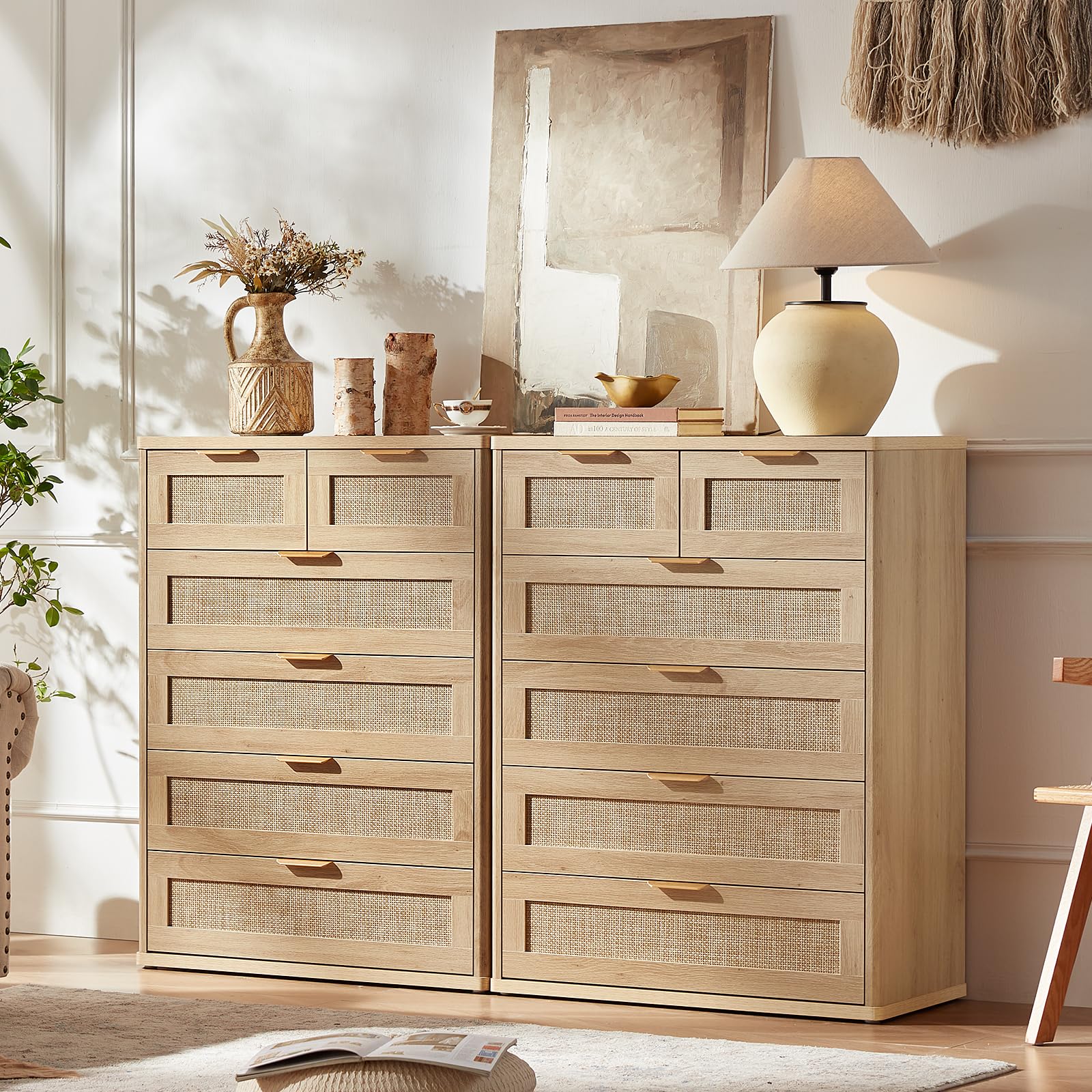 Rattan Dresser for Bedroom