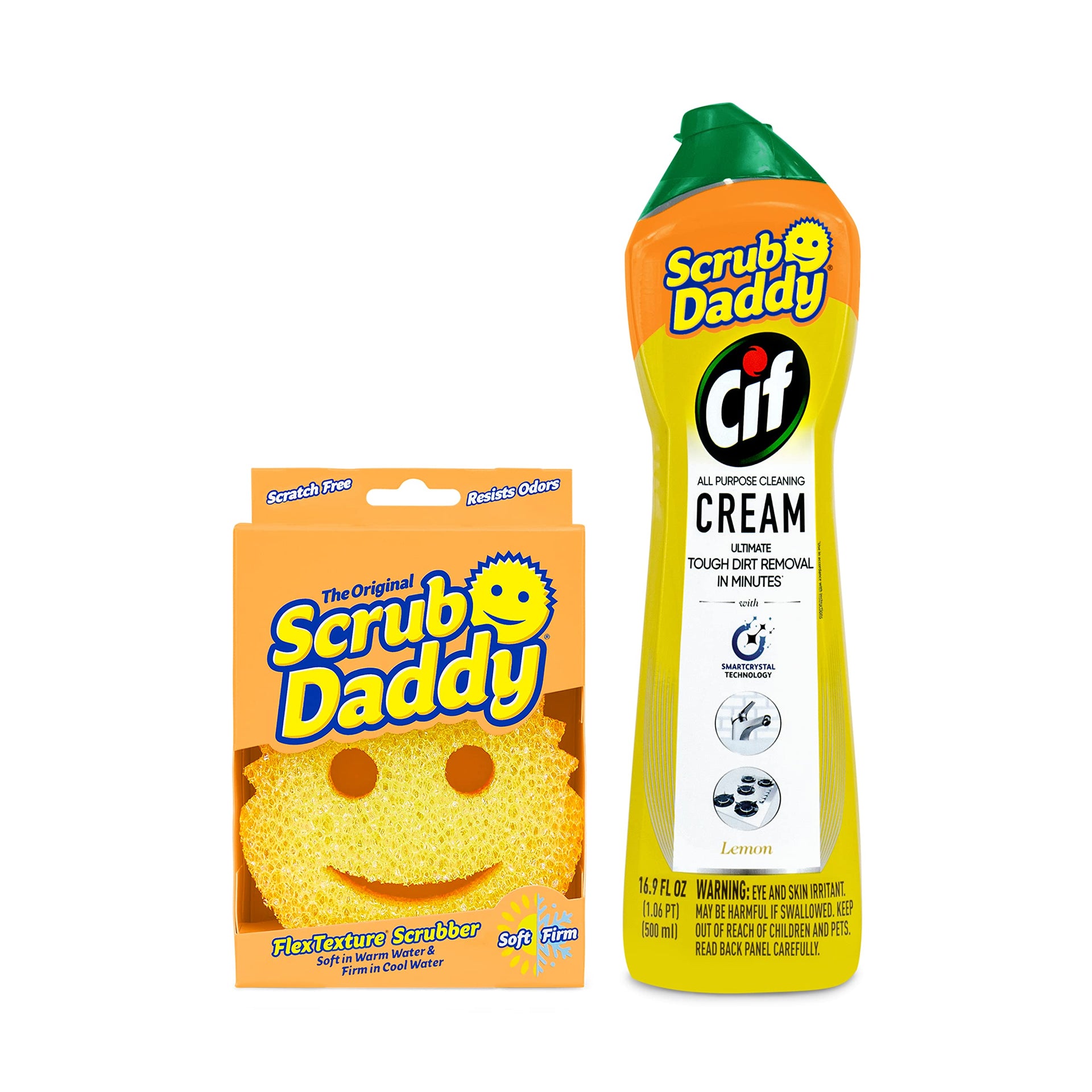 Sponges & Cif All Purpose Cleaner (2 Count)